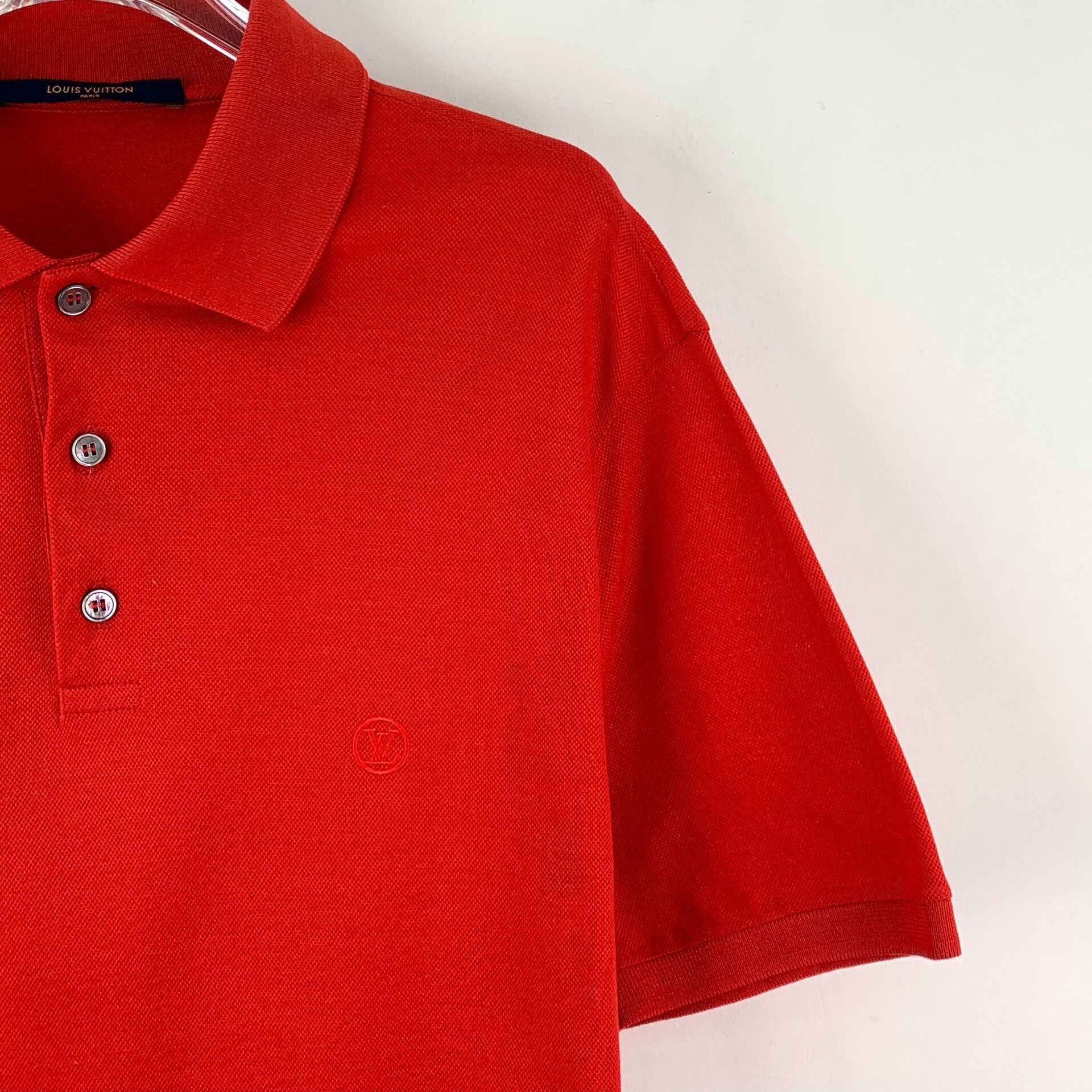 Louis Vuitton Louis Vuitton Red Polo M Men Size US M / EU 48-50 / 2 - 3 Thumbnail