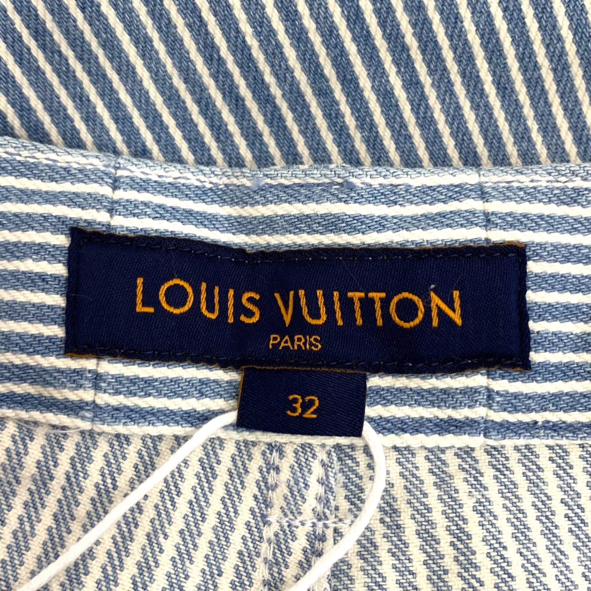 Louis Vuitton Louis Vuitton Blue Denim Jeans 32 Men Size US 32 / EU 48 - 6 Thumbnail