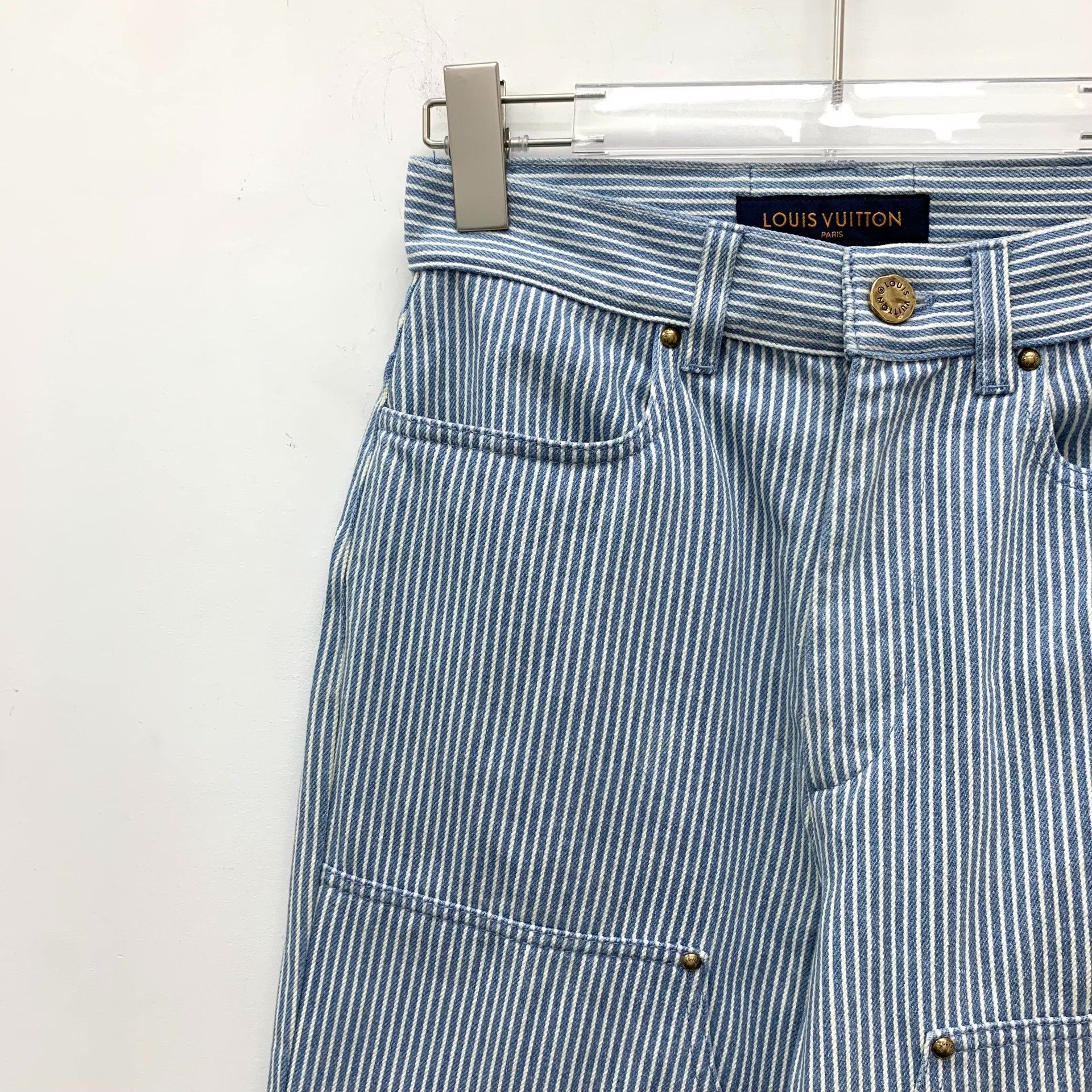 Louis Vuitton Louis Vuitton Blue Denim Jeans 32 Men Size US 32 / EU 48 - 3 Thumbnail
