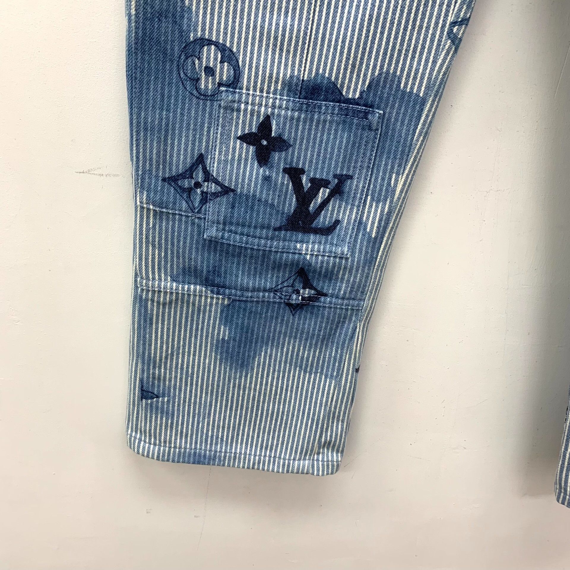 Louis Vuitton Louis Vuitton Blue Denim Jeans 32 Men Size US 32 / EU 48 - 5 Thumbnail