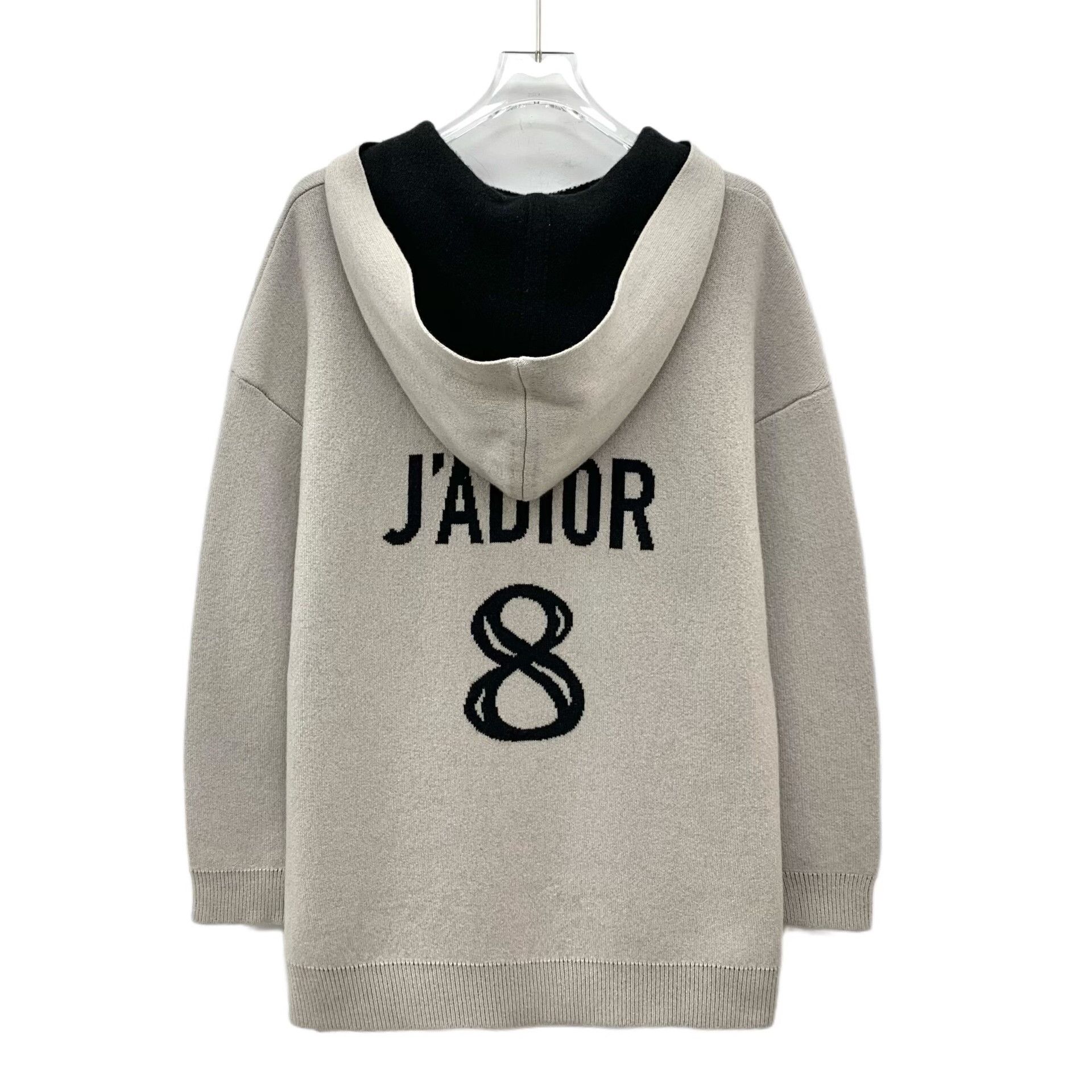Dior Dior Retro Gray Hoodie S Women Size S / US 4 / IT 40 - 2 Thumbnail
