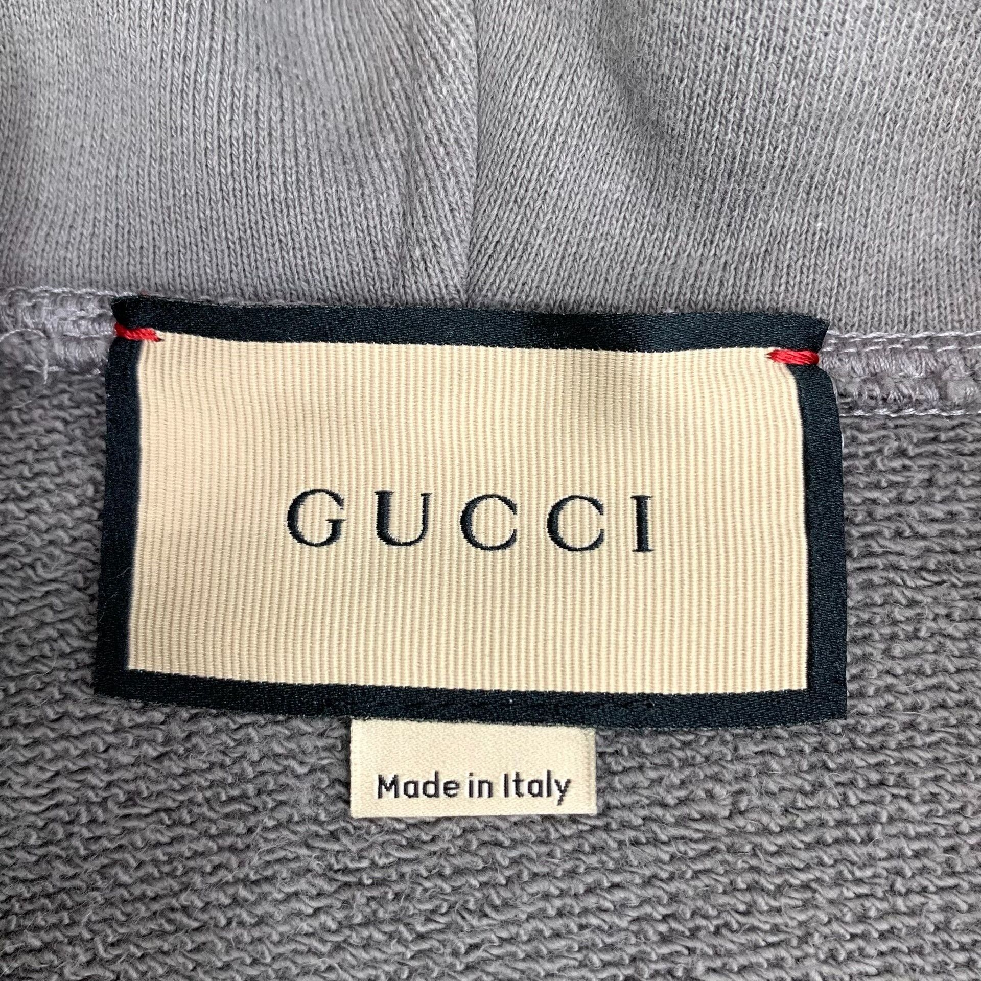 Gucci Gucci Retro Cotton Brown Hoodie XS Women Size XS / US 0-2 / IT 36-38 - 5 Thumbnail