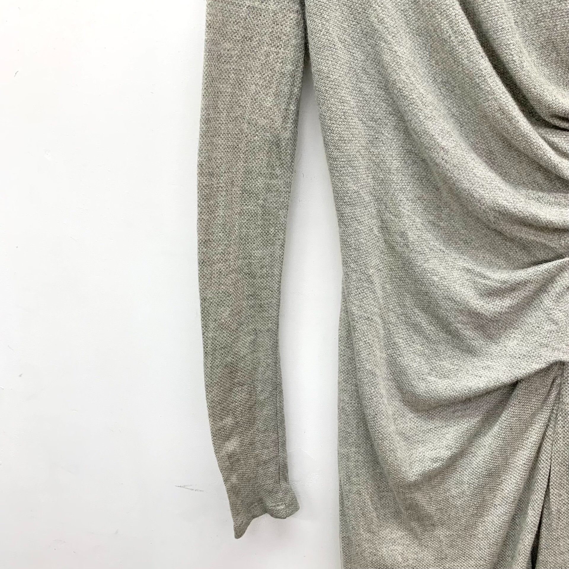 Max Mara Max Mara Wool Gray Dress M Women Size M / US 6-8 / IT 42-44 - 4 Thumbnail