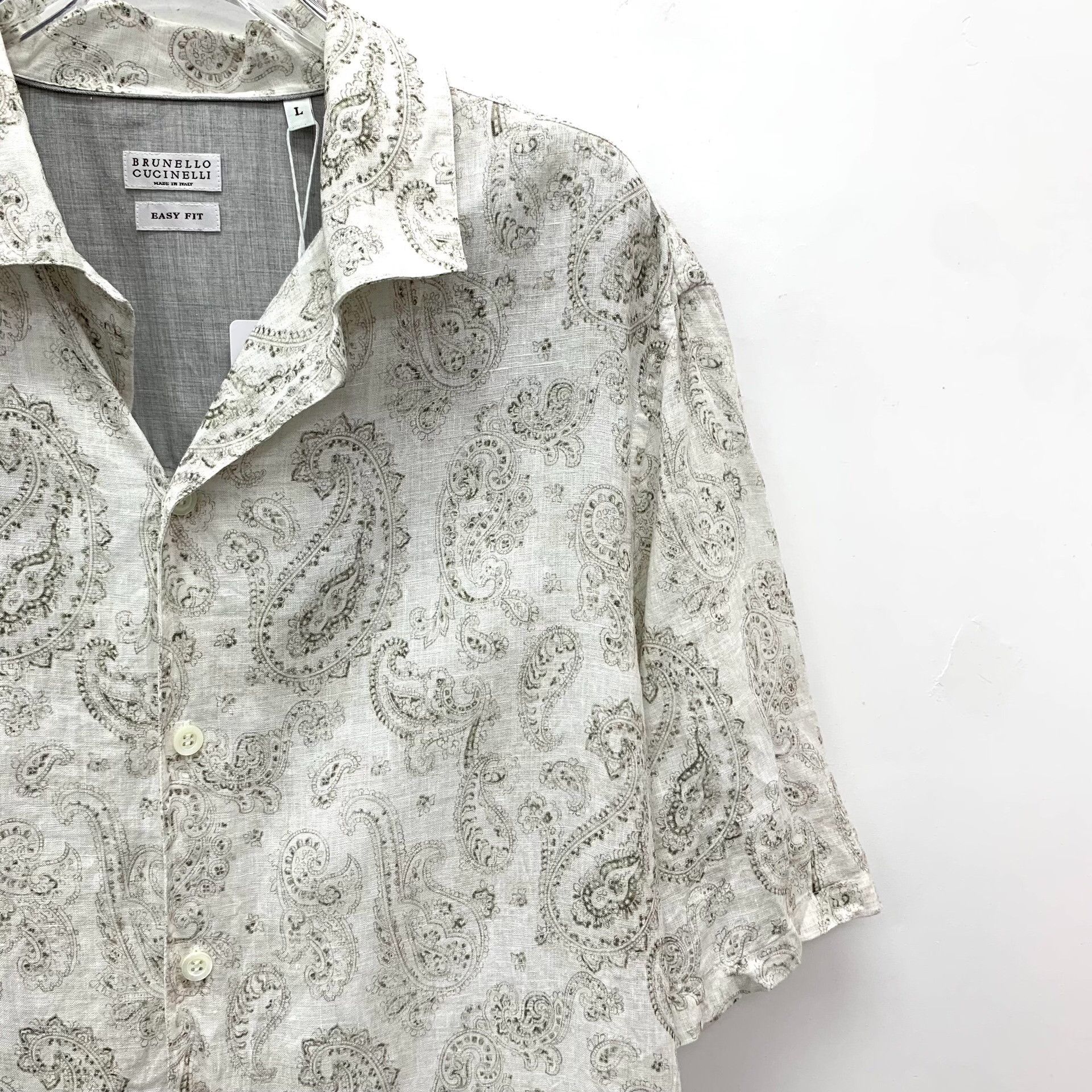 Brunello Cucinelli Brunello Cucinelli Multi Shirt L Men Size US L / EU 52-54 / 3 - 3 Thumbnail