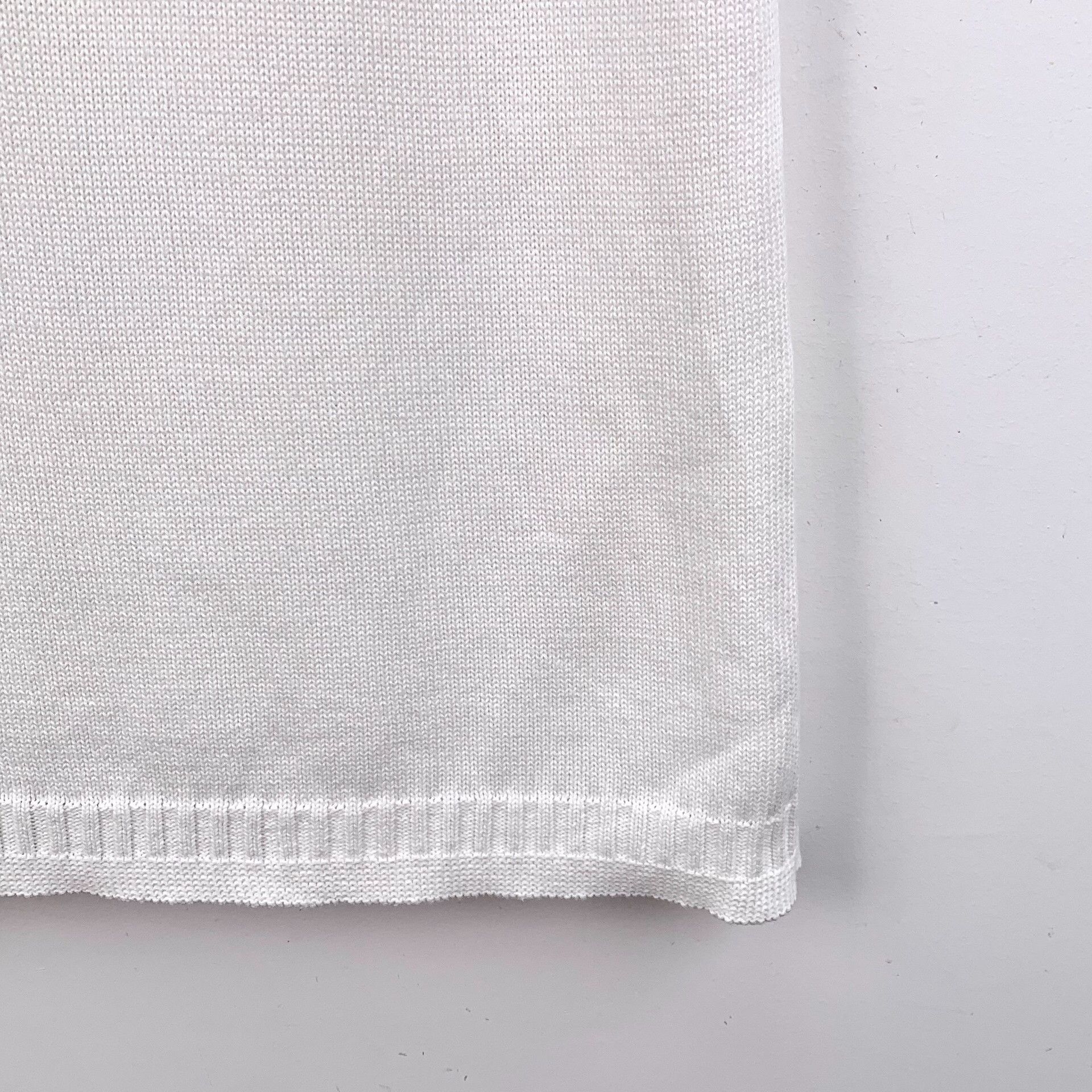 Chanel Chanel Cotton White Dress M Women Size M / US 6-8 / IT 42-44 - 4 Thumbnail