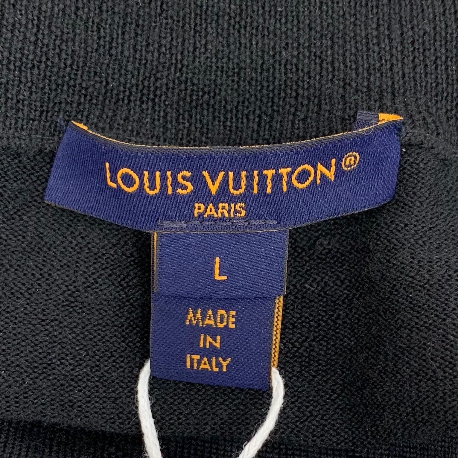 Louis Vuitton Louis Vuitton Black Sweater L Men Size US L / EU 52-54 / 3 - 5 Thumbnail
