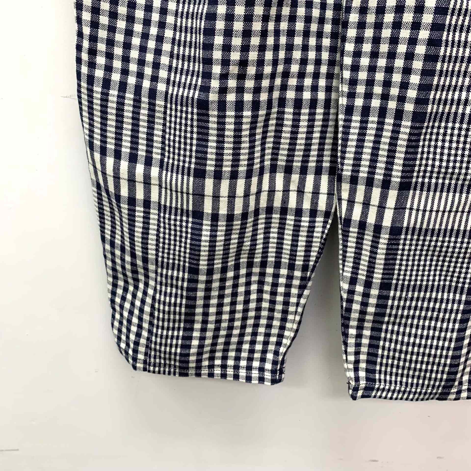 Loewe Loewe Casual Plaid Gray Pants L Women Size 30" / US 8 / IT 44 - 5 Thumbnail