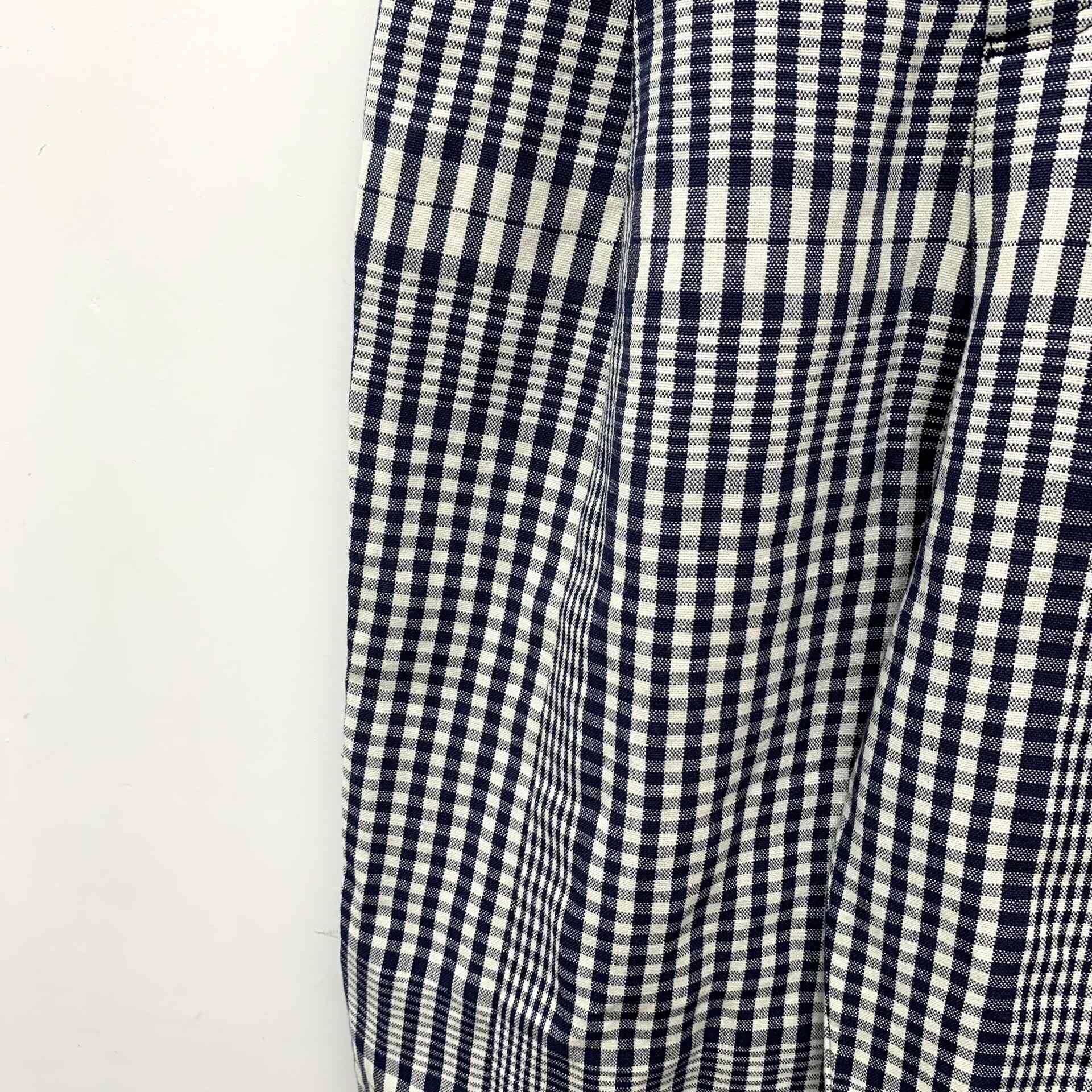 Loewe Loewe Casual Plaid Gray Pants L Women Size 30" / US 8 / IT 44 - 4 Thumbnail