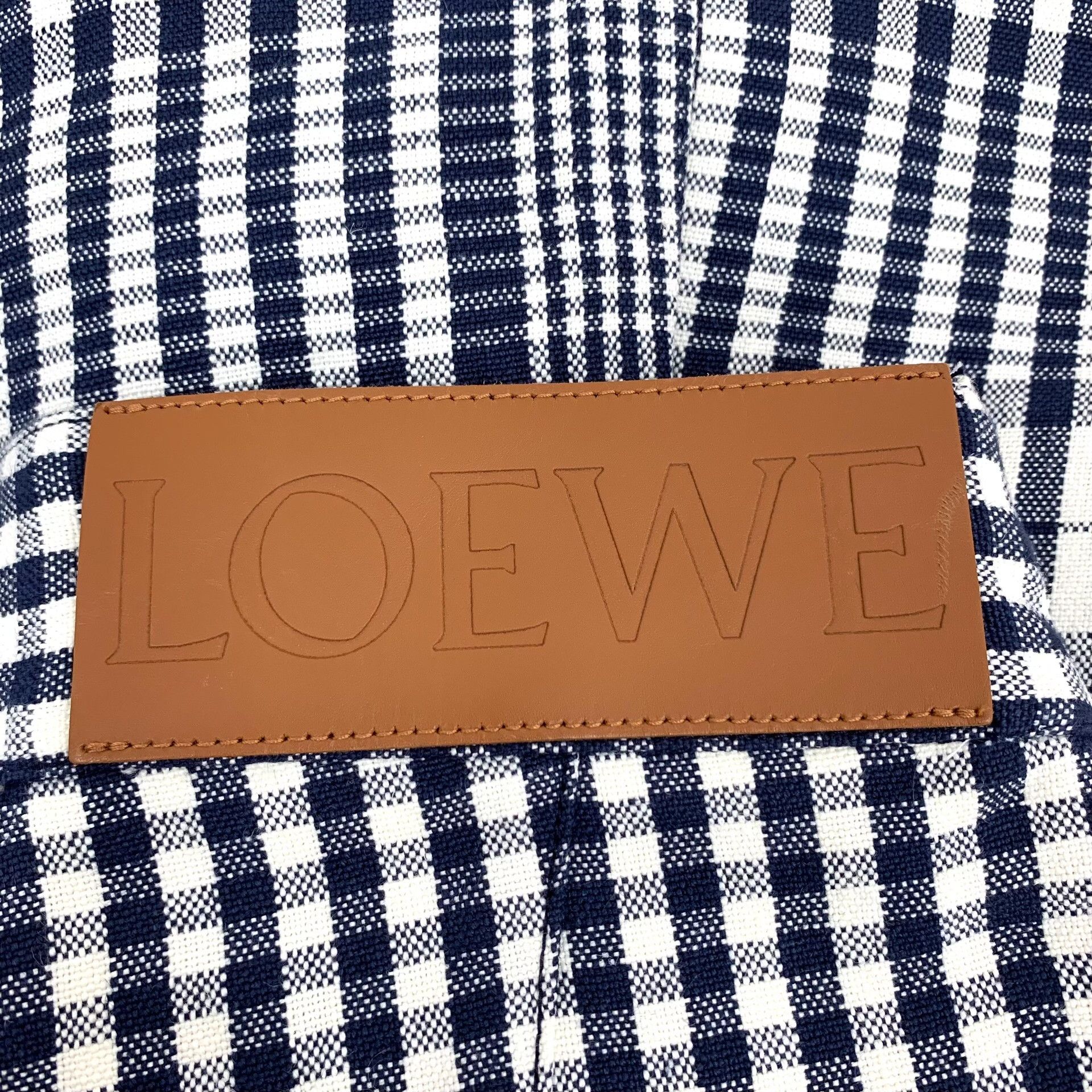 Loewe Loewe Casual Plaid Gray Pants L Women Size 30" / US 8 / IT 44 - 6 Thumbnail