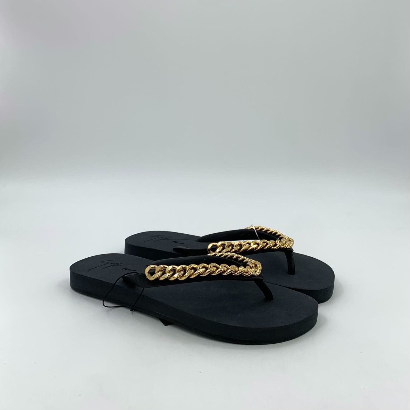 Sergio Rossi Sergio Rossi Black Sandals 36 Men Size US 5 / EU 37 - 2 Thumbnail