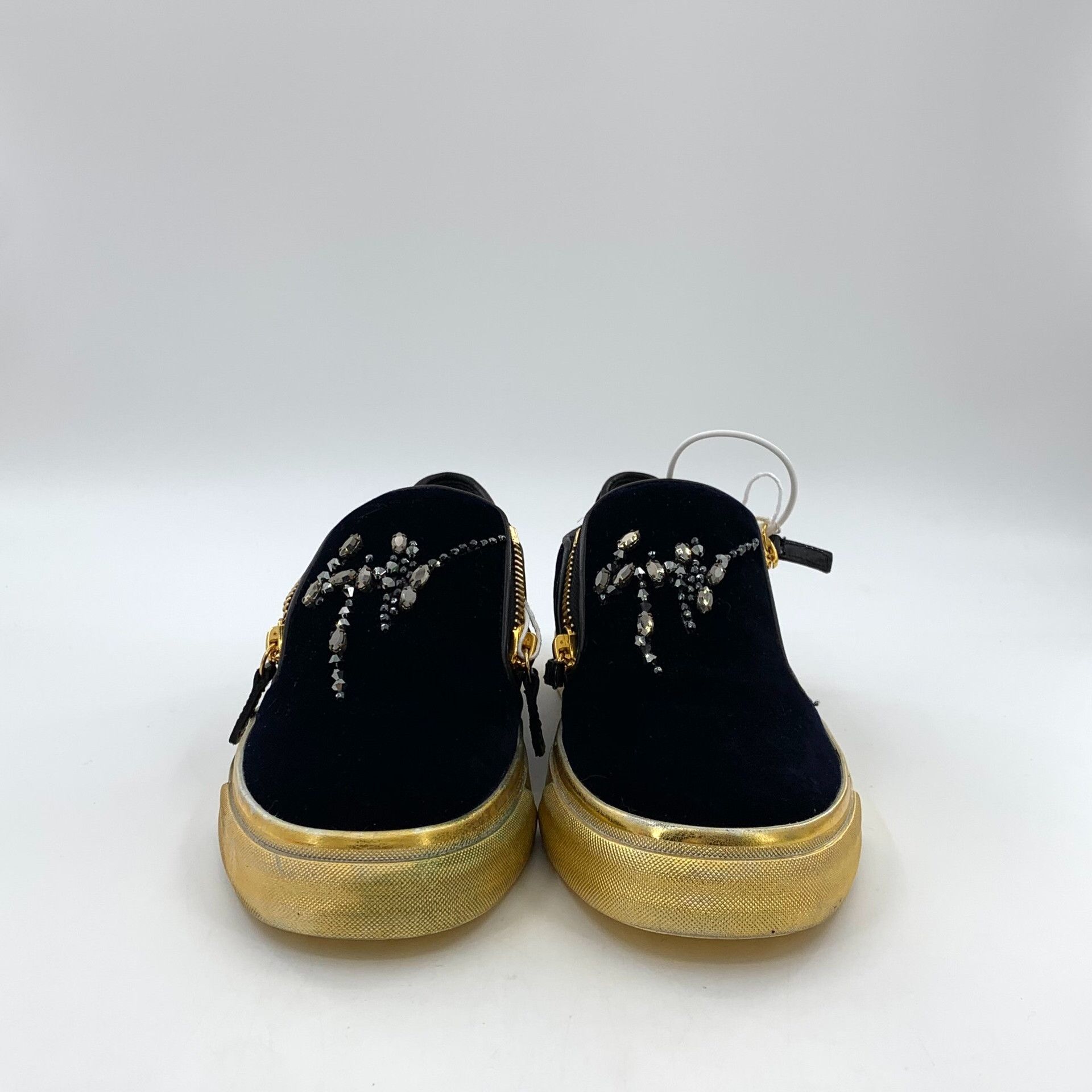 Giuseppe Zanotti Giuseppe Zanotti Black Lowtop Sneakers 38 Women Size US 7.5 / IT 37.5 - 3 Thumbnail