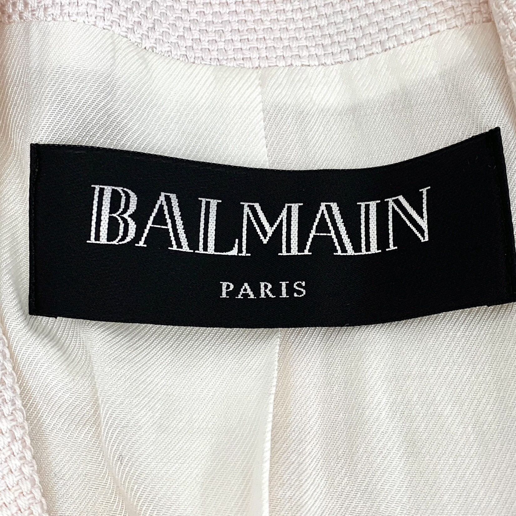 Balmain Balmain Cotton Pink Jacket 38 Women Size S / US 4 / IT 40 - 6 Thumbnail