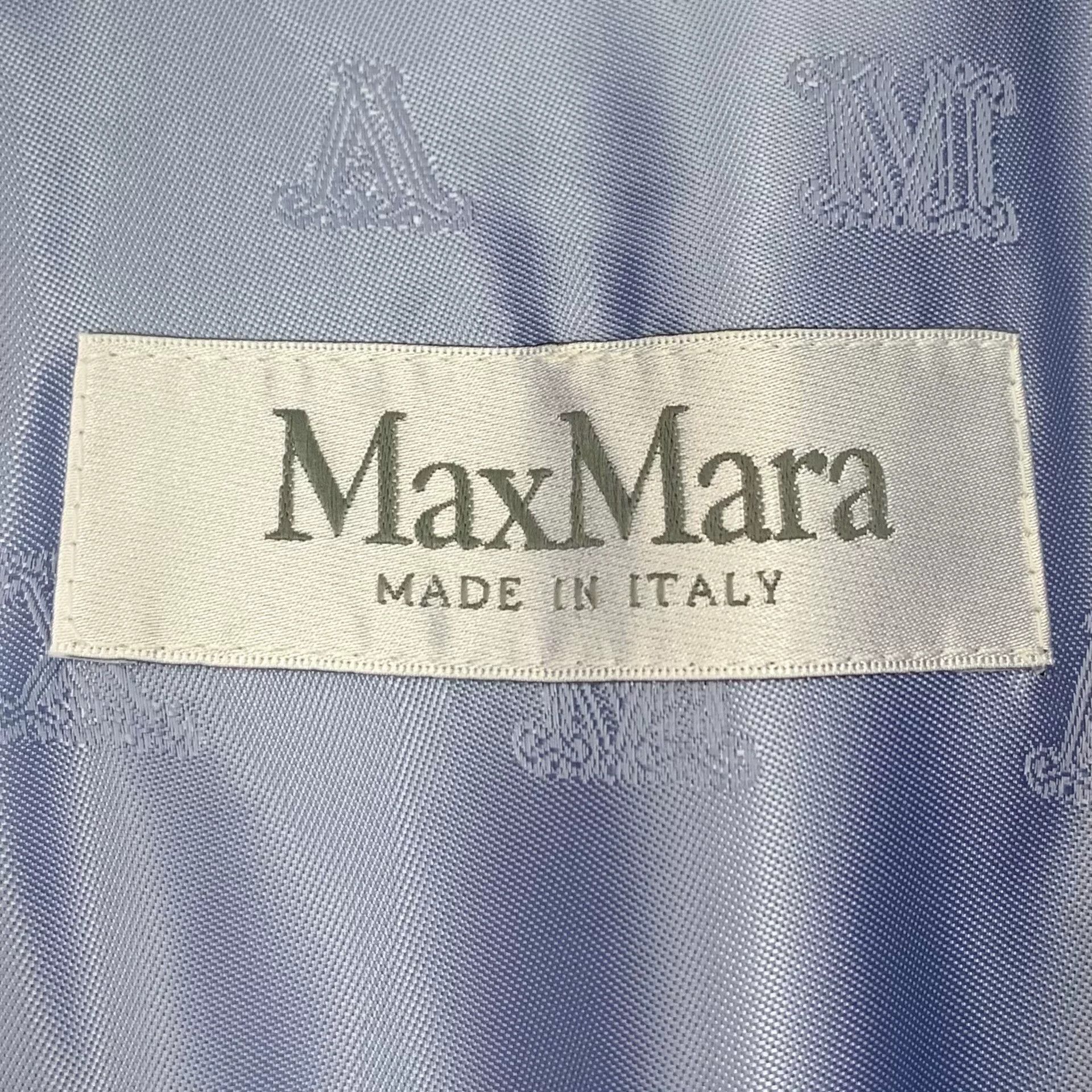 Max Mara Max Mara Blue Coat M Women Size M / US 6-8 / IT 42-44 - 5 Thumbnail