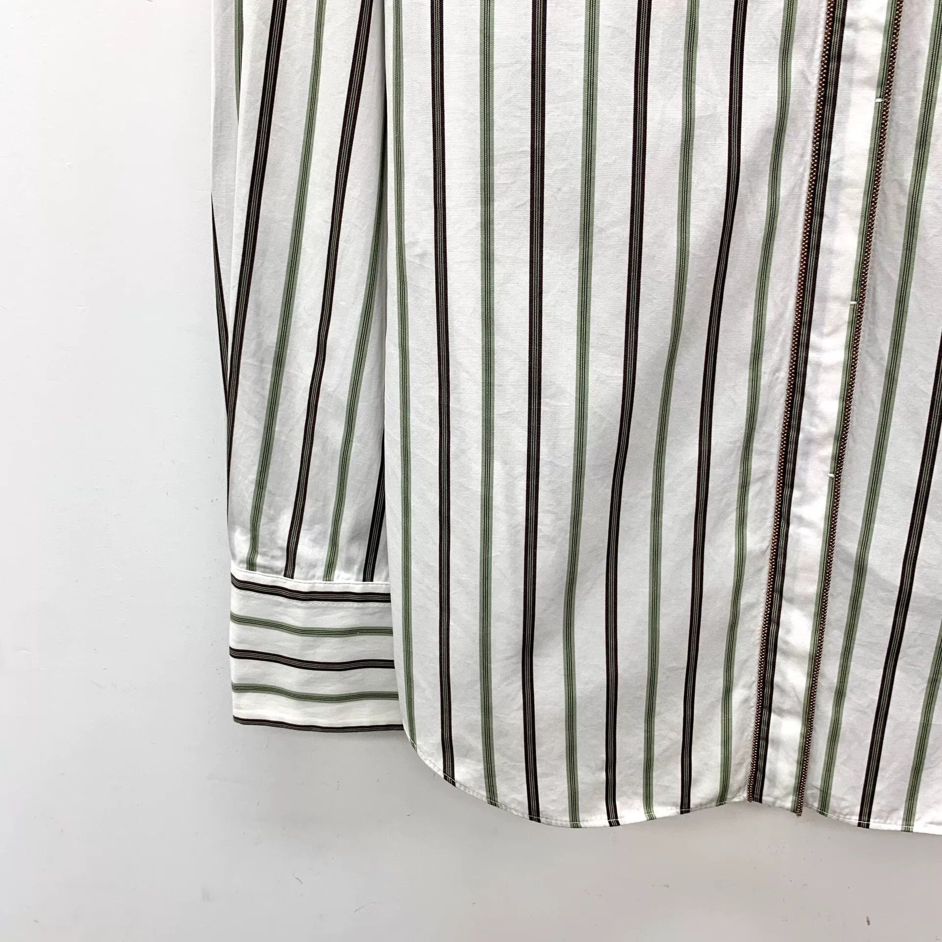 Brunello Cucinelli Brunello Cucinelli Multi Button Up M Women Size M / US 6-8 / IT 42-44 - 4 Thumbnail
