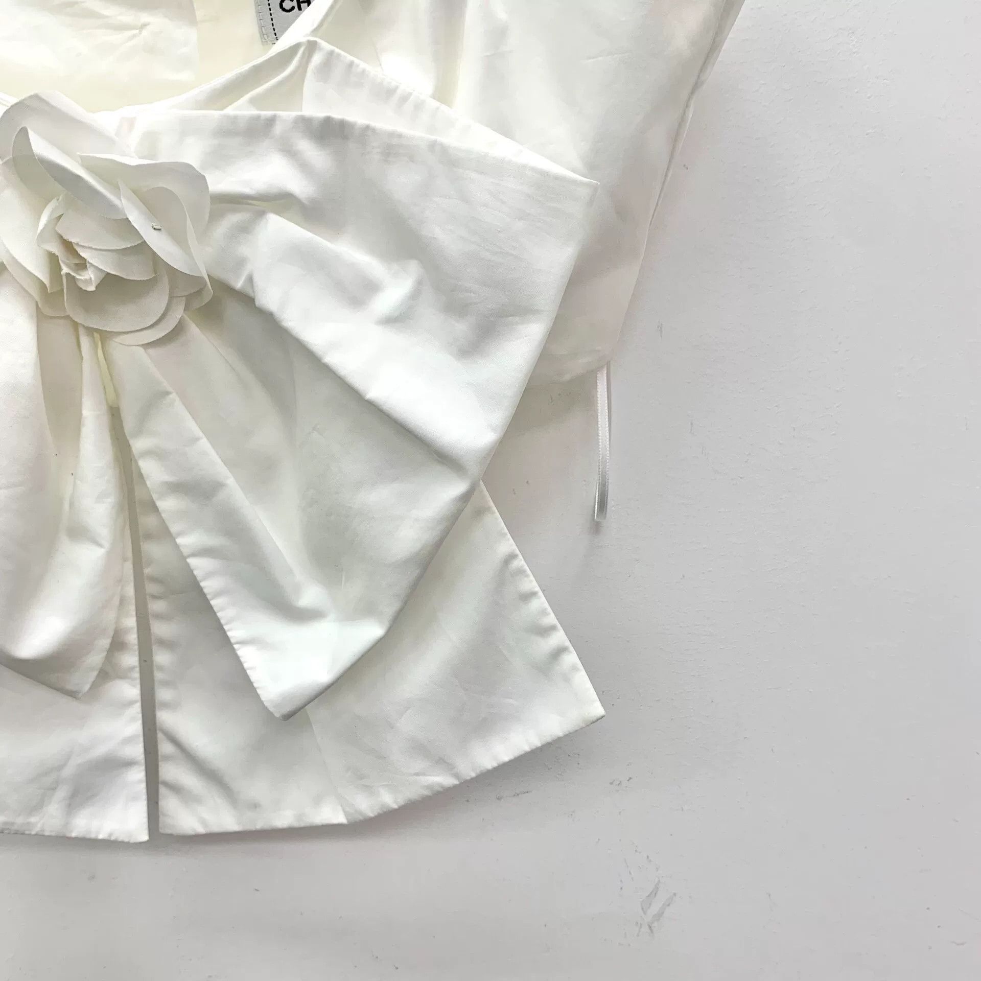 Chanel Chanel Cotton White Hoodie S Men Size US S / EU 44-46 / 1 - 4 Thumbnail