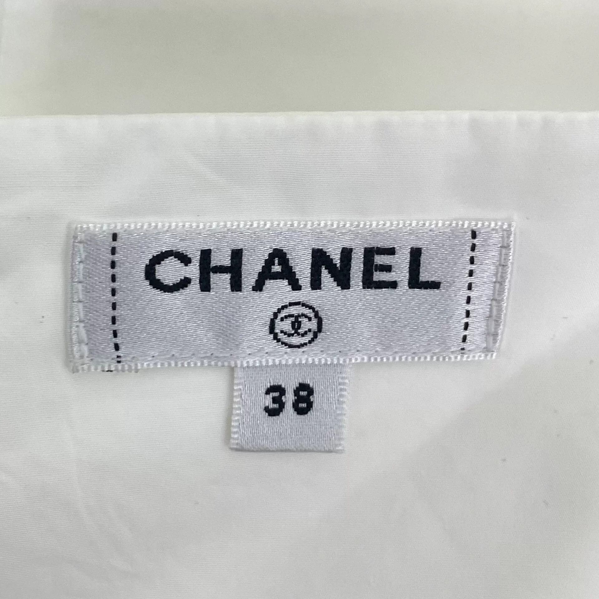 Chanel Chanel Cotton White Hoodie S Men Size US S / EU 44-46 / 1 - 5 Thumbnail
