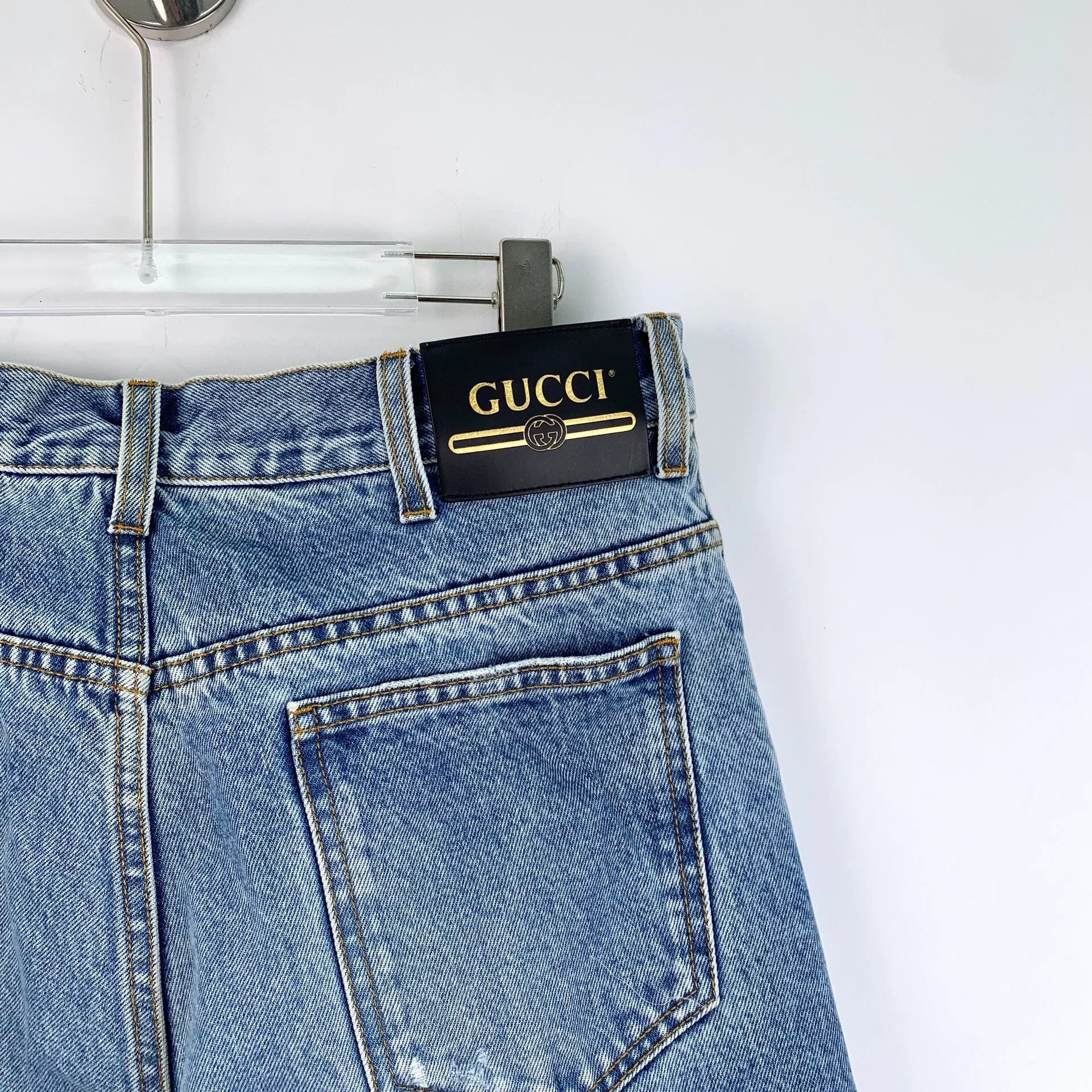 Gucci Gucci Casual Cotton Blue Jeans XXS Women Size 22" - 5 Thumbnail