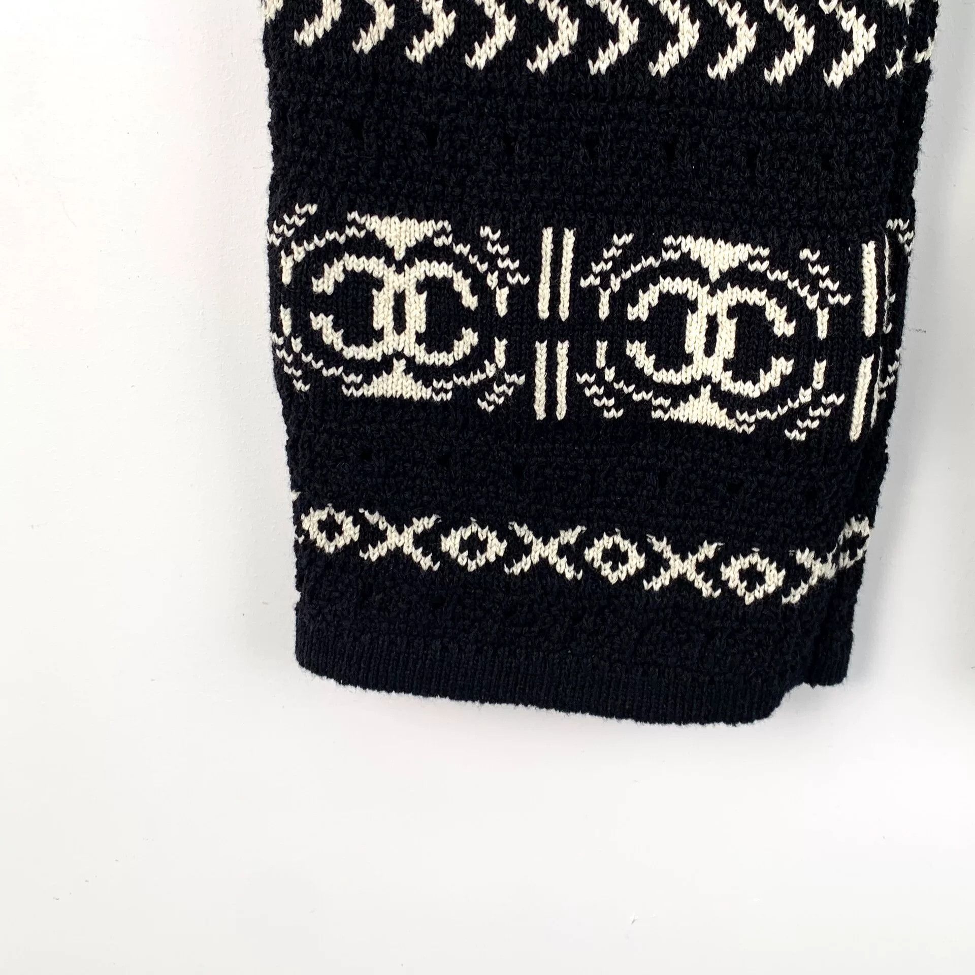 Chanel Chanel Retro Black Pants 36 Women Size 36" / US 14 / IT 50 - 4 Thumbnail