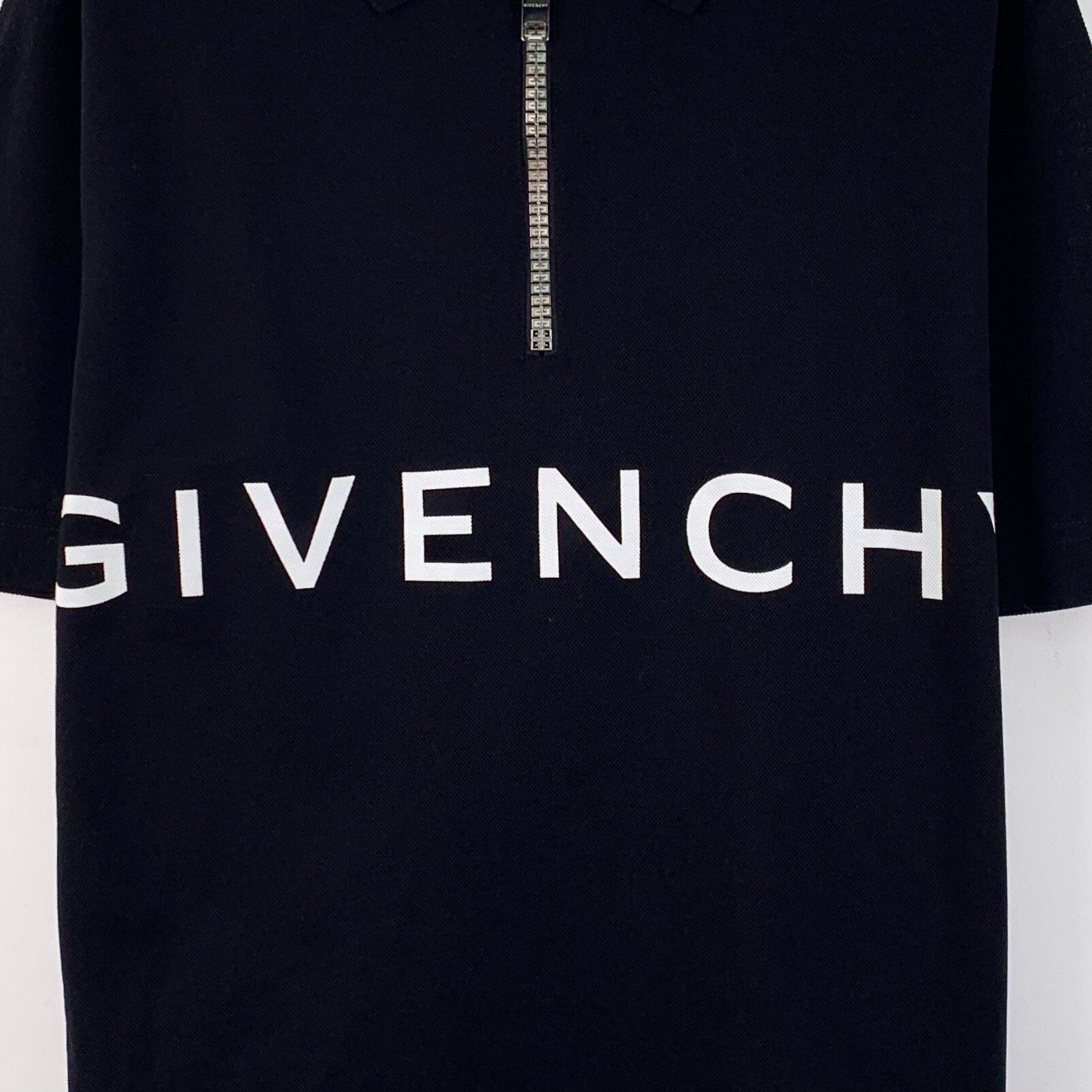Givenchy Givenchy Retro Printed Black Polo L Men Size US L / EU 52-54 / 3 - 4 Thumbnail