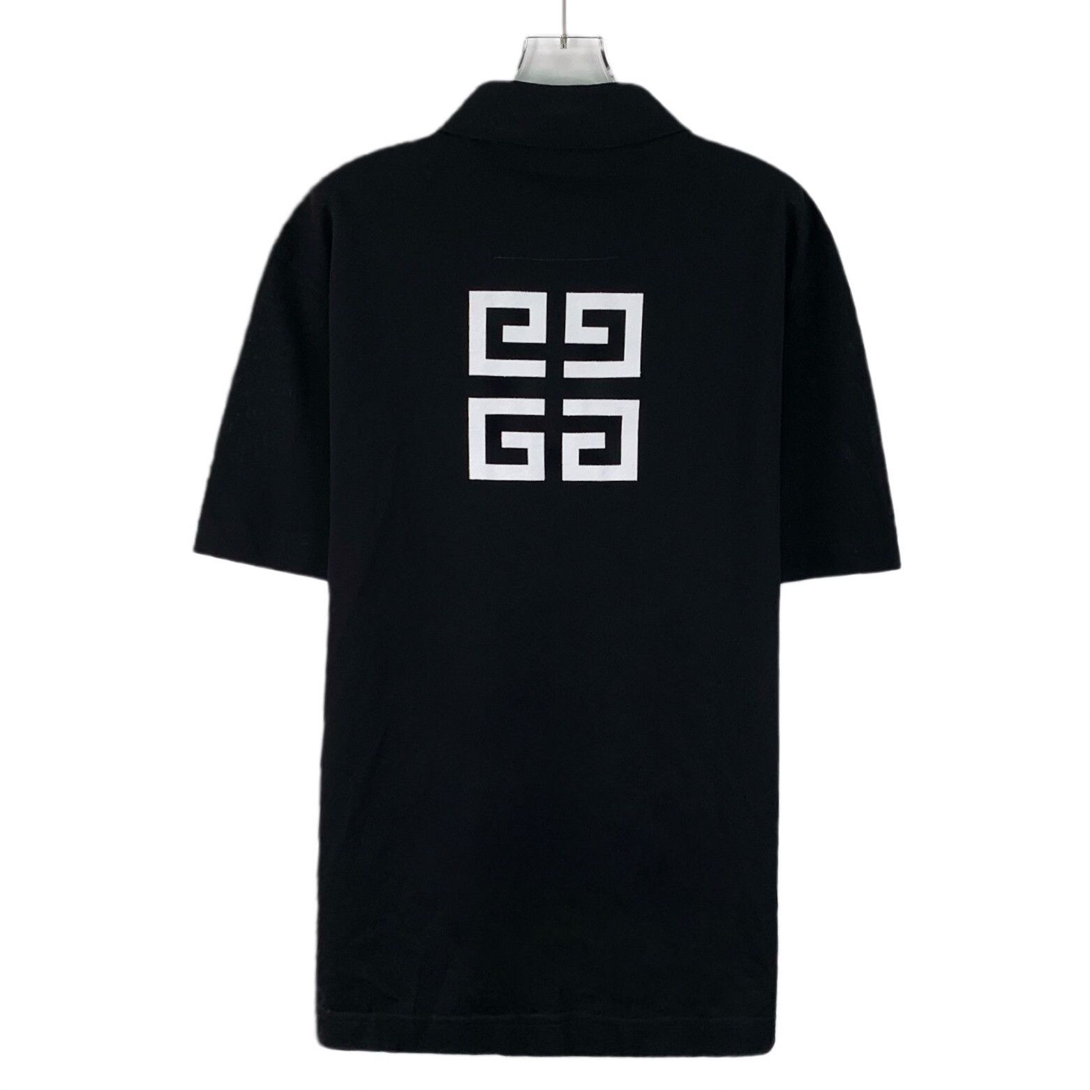 Givenchy Givenchy Retro Printed Black Polo L Men Size US L / EU 52-54 / 3 - 2 Thumbnail