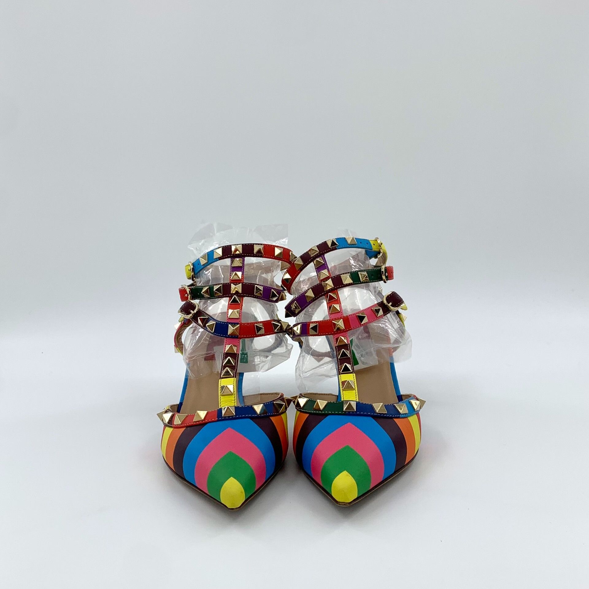 Valentino Valentino Multi Lowtop Sneakers 37 Women Size US 6.5 / IT 36.5 - 3 Thumbnail