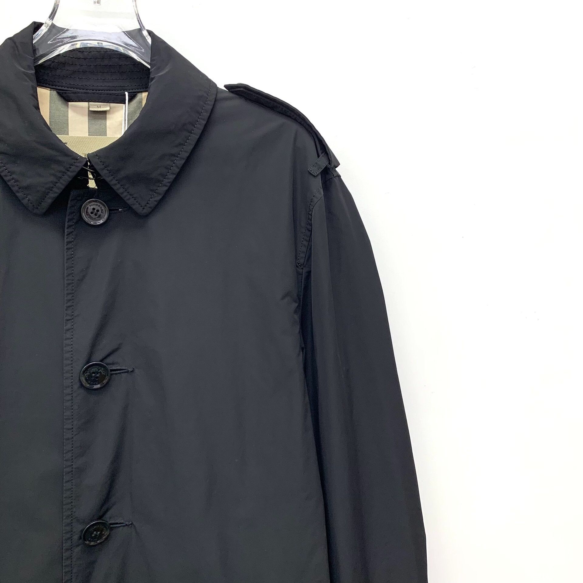 Burberry Burberry Cotton Black Light Jacket M Men Size US M / EU 48-50 / 2 - 3 Thumbnail