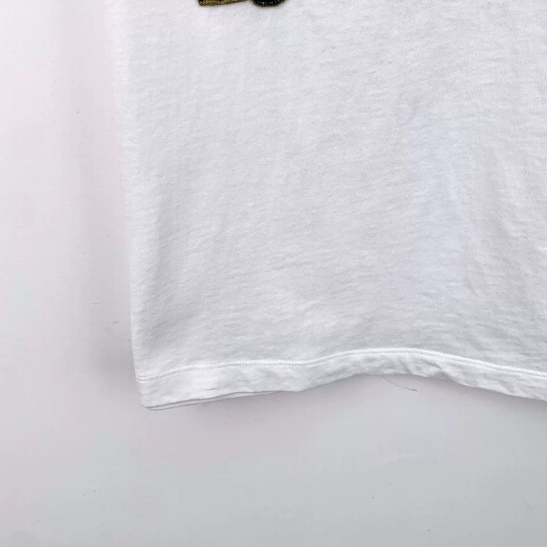 Valentino Valentino White T-Shirt S Women Size S / US 4 / IT 40 - 4 Thumbnail