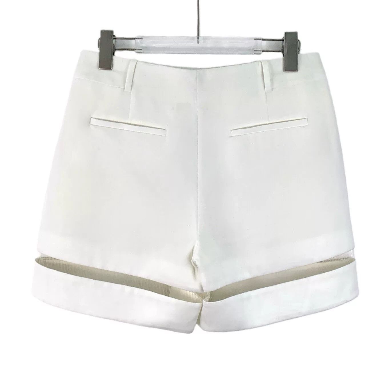 Alexander Wang Alexander Wang White Pants 4 Women Size 28" / US 6 / IT 42 - 2 Thumbnail