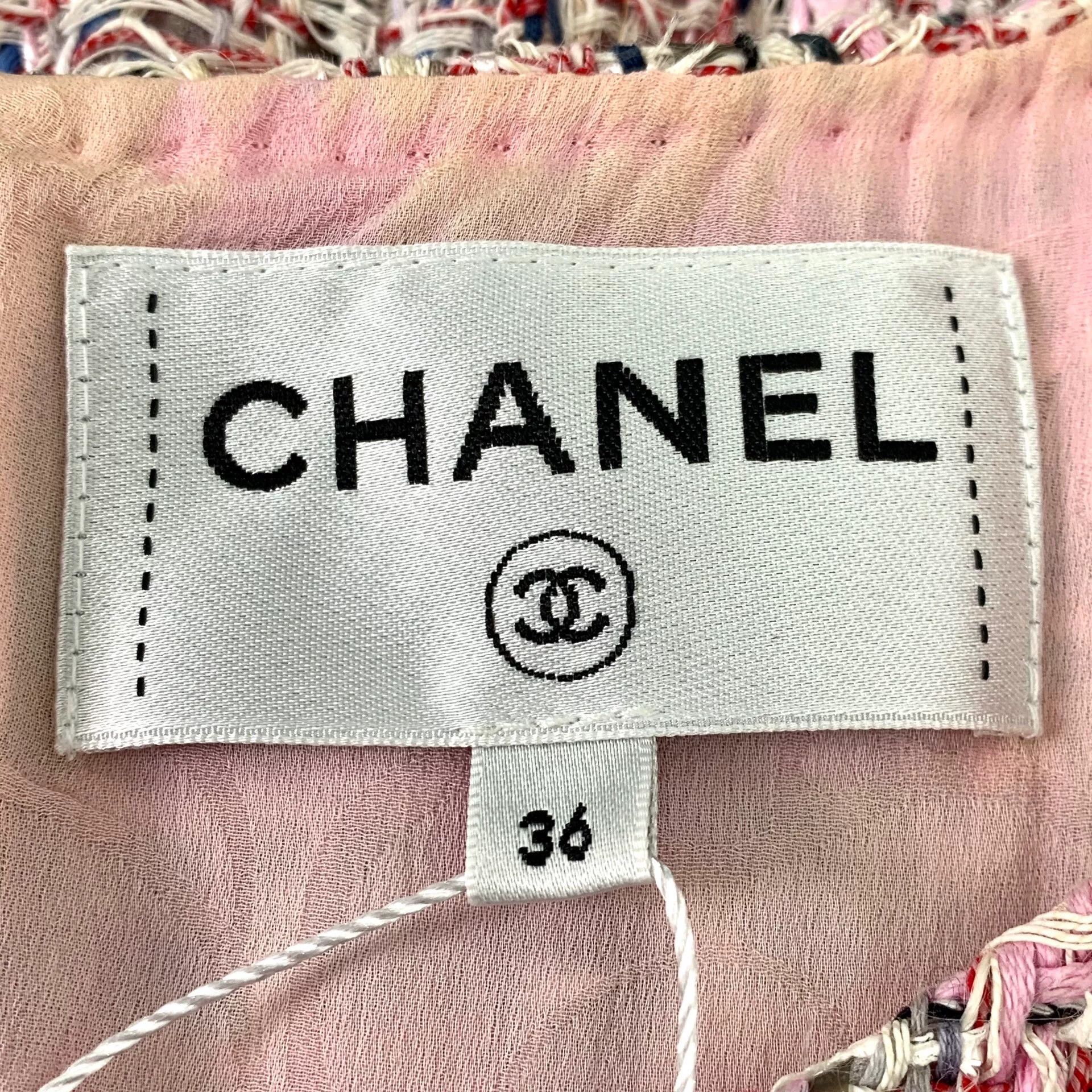 Chanel Chanel Knit Multi Dress XXS Women Size XXS / US 00 / IT 34 - 6 Thumbnail