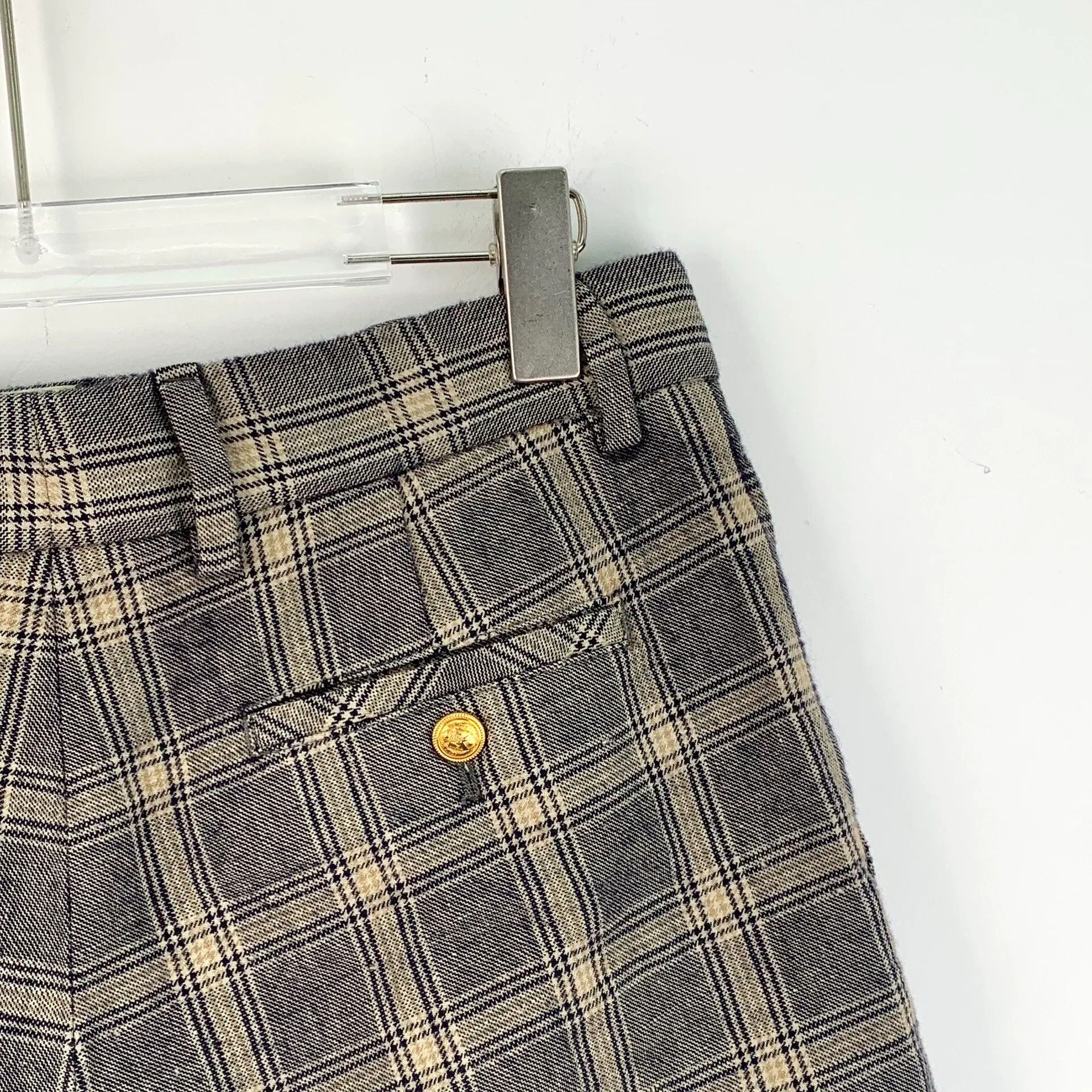 Gucci Gucci Retro Plaid Multi Pants 42 Women Size 42" / US 20 - 5 Thumbnail