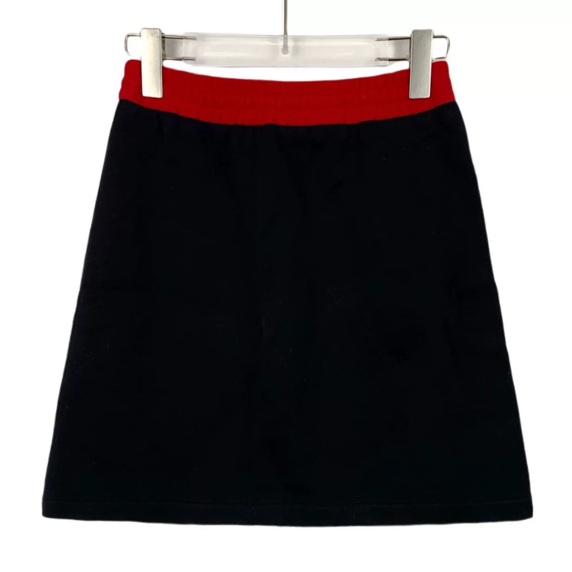 Miu Miu Miu Miu Retro Cotton Black Skirt S Women Size 26" / US 2 / IT 38 - 2 Thumbnail