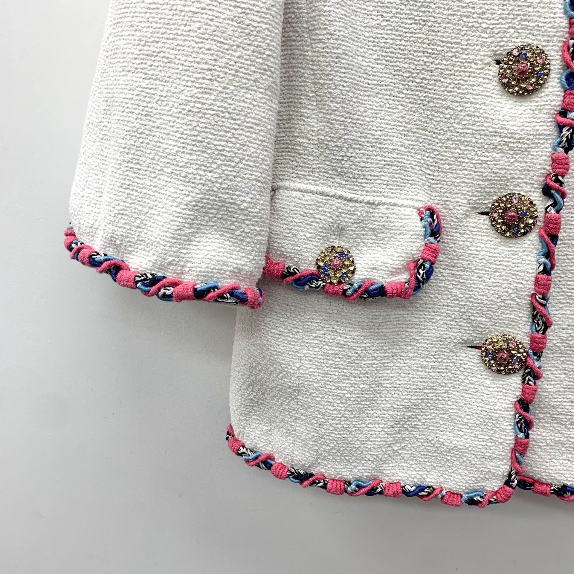 Chanel Chanel White Light Jacket XS Men Size US XS / EU 42 / 0 - 4 Thumbnail