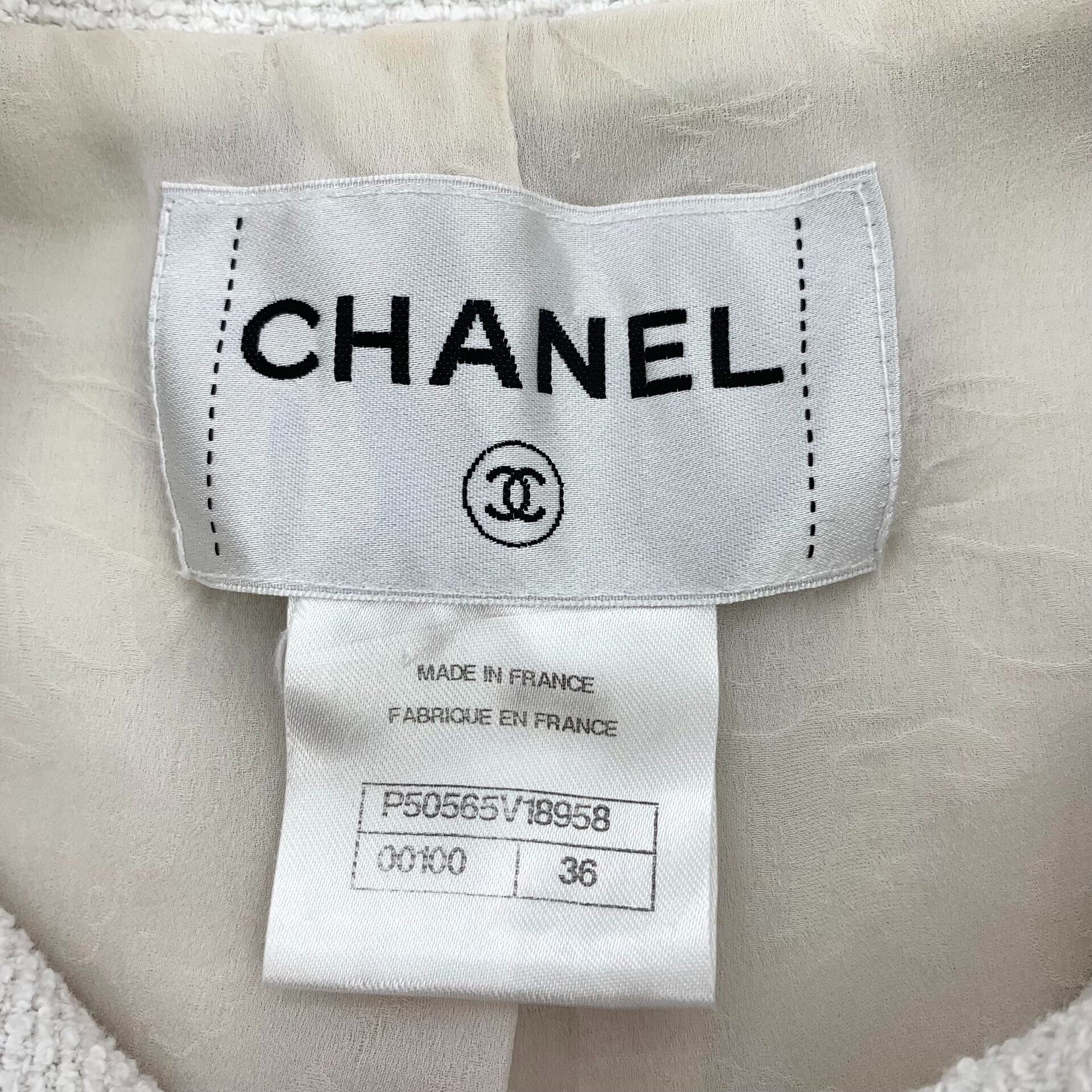 Chanel Chanel White Light Jacket XS Men Size US XS / EU 42 / 0 - 6 Thumbnail