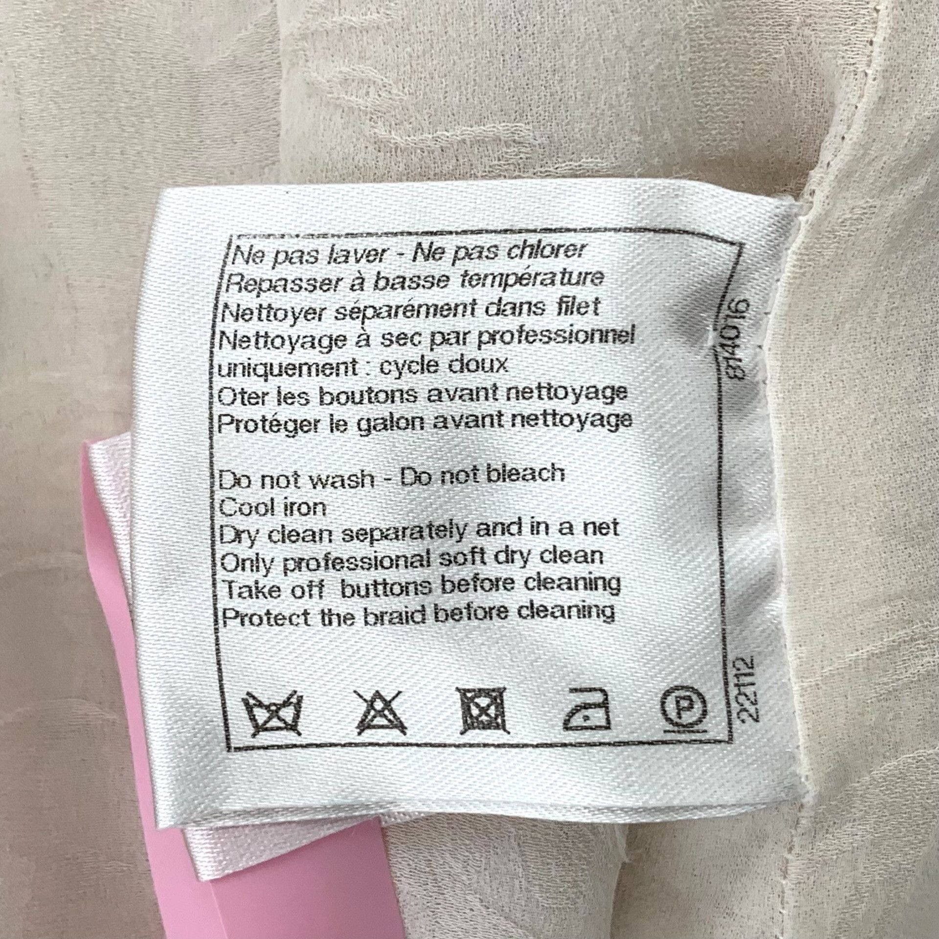 Chanel Chanel White Light Jacket XS Men Size US XS / EU 42 / 0 - 7 Thumbnail
