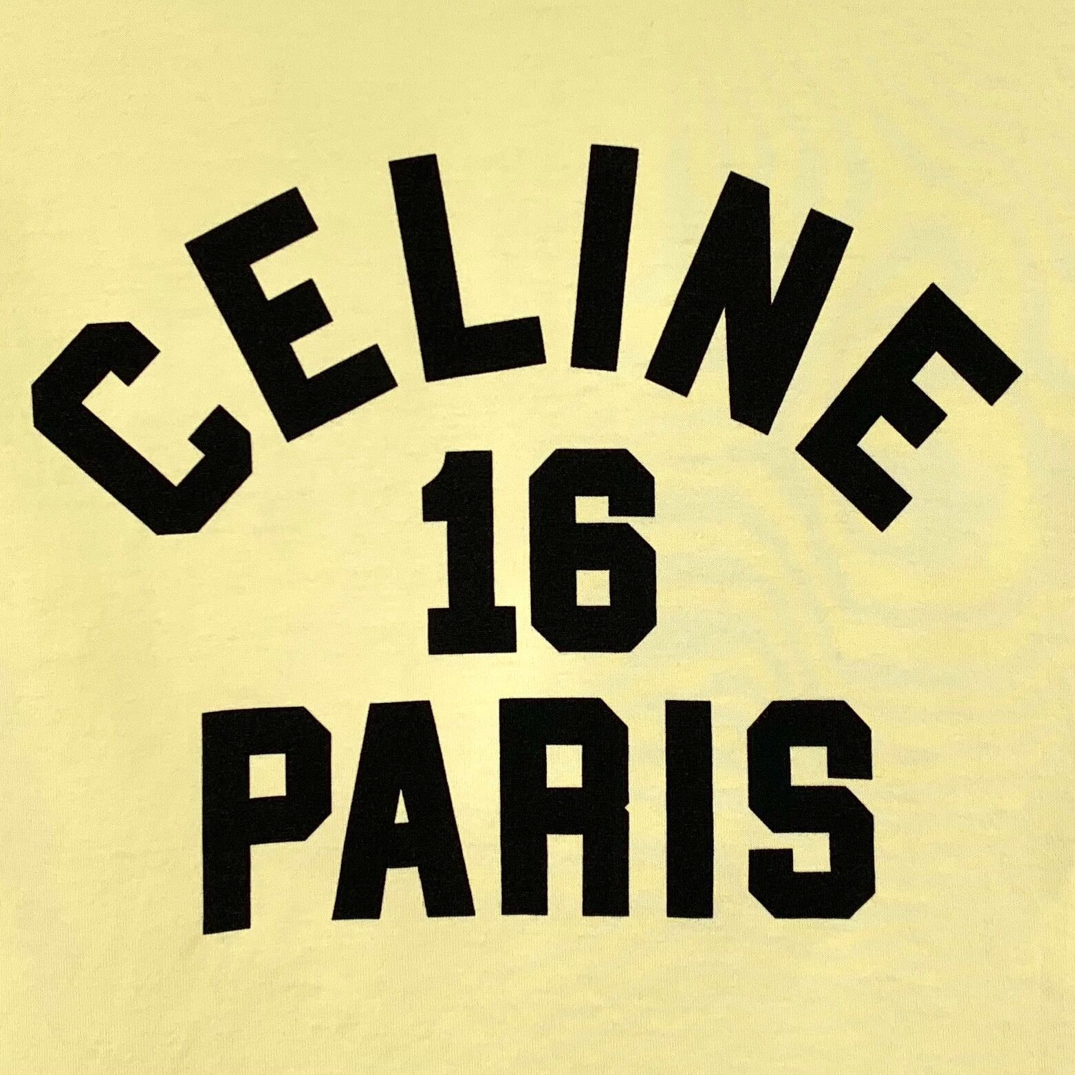Celine Celine Retro Yellow T-Shirt S Women Size S / US 4 / IT 40 - 4 Thumbnail