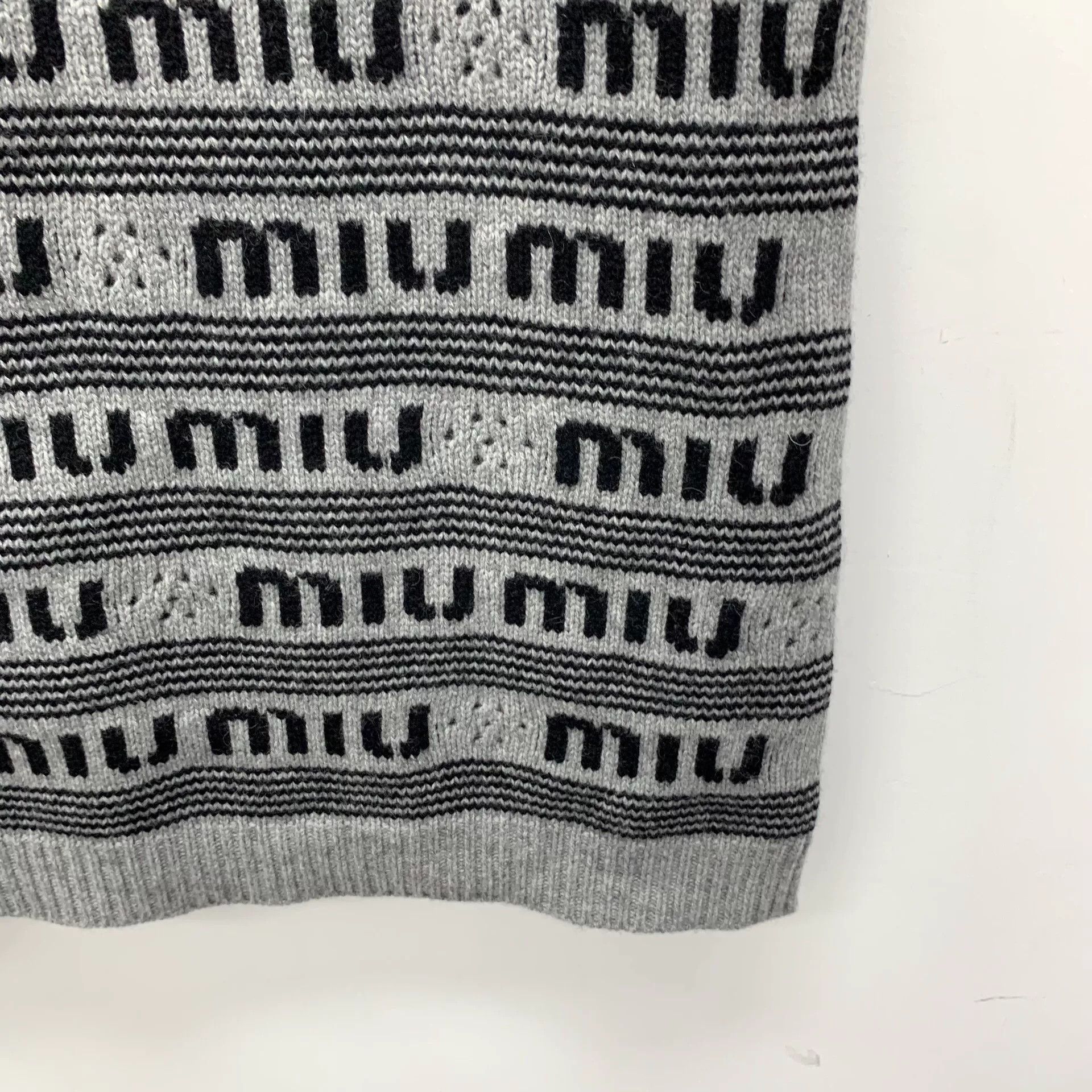 Miu Miu Miu Miu Retro Gray Dress S Women Size S / US 4 / IT 40 - 4 Thumbnail
