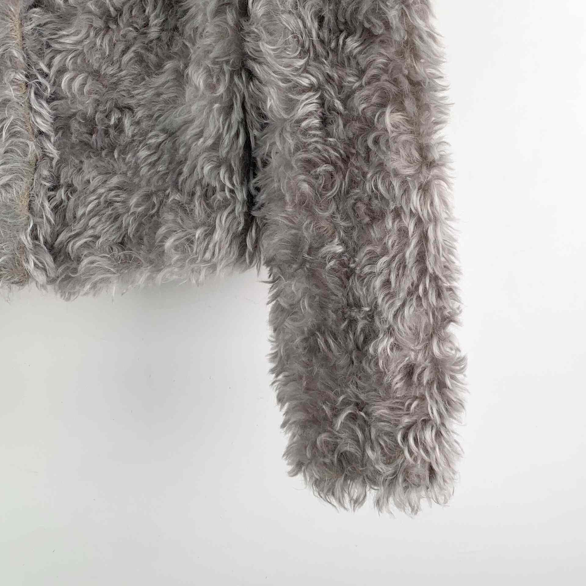 Prada Prada Gray Jacket M Women Size M / US 6-8 / IT 42-44 - 4 Thumbnail