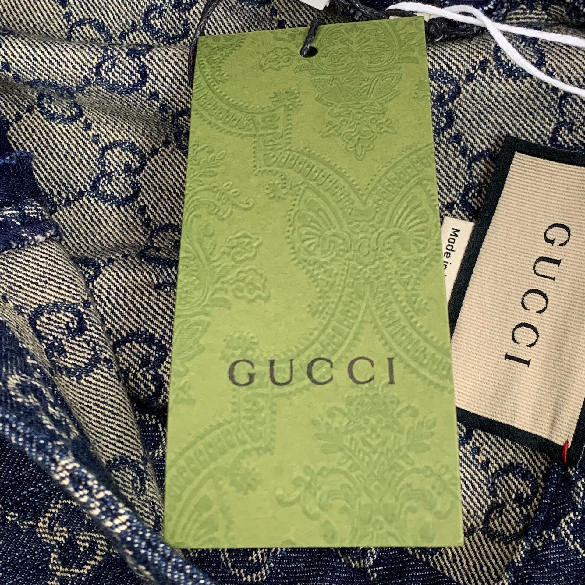 Gucci Gucci Retro Cotton Blue Sweater S Men Size US S / EU 44-46 / 1 - 8 Thumbnail