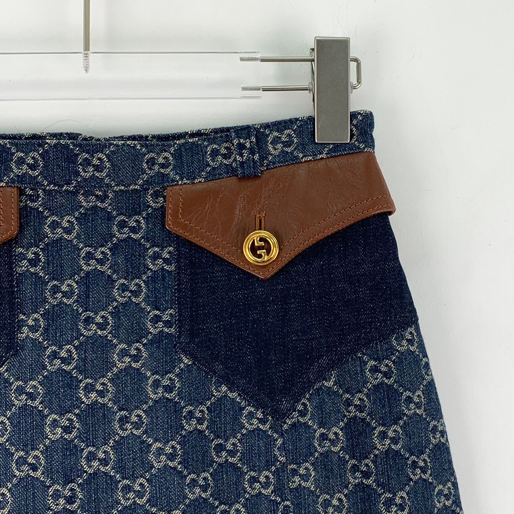 Gucci Gucci Retro Cotton Blue Sweater S Men Size US S / EU 44-46 / 1 - 3 Thumbnail