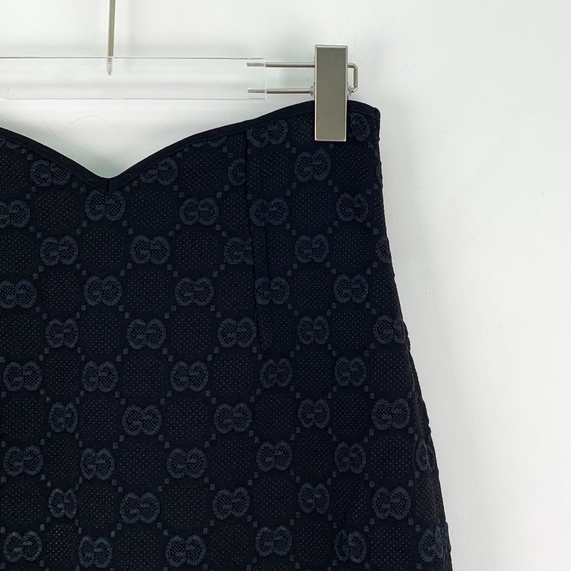 Gucci Gucci Retro Black Skirt M Women Size 28" / US 6 / IT 42 - 3 Thumbnail