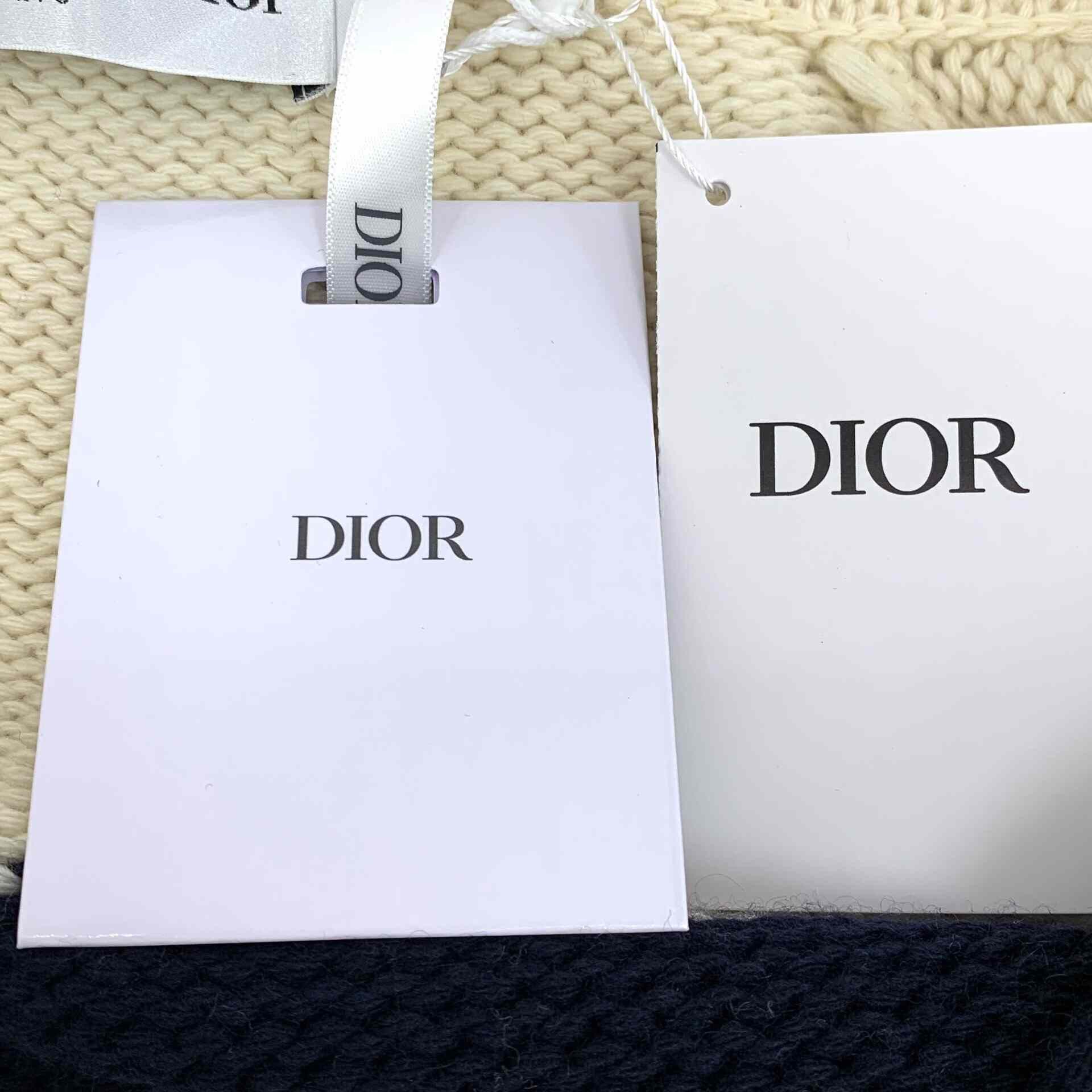 Dior Dior Knit Striped Beige Sweater XS Women Size XS / US 0-2 / IT 36-38 - 8 Thumbnail