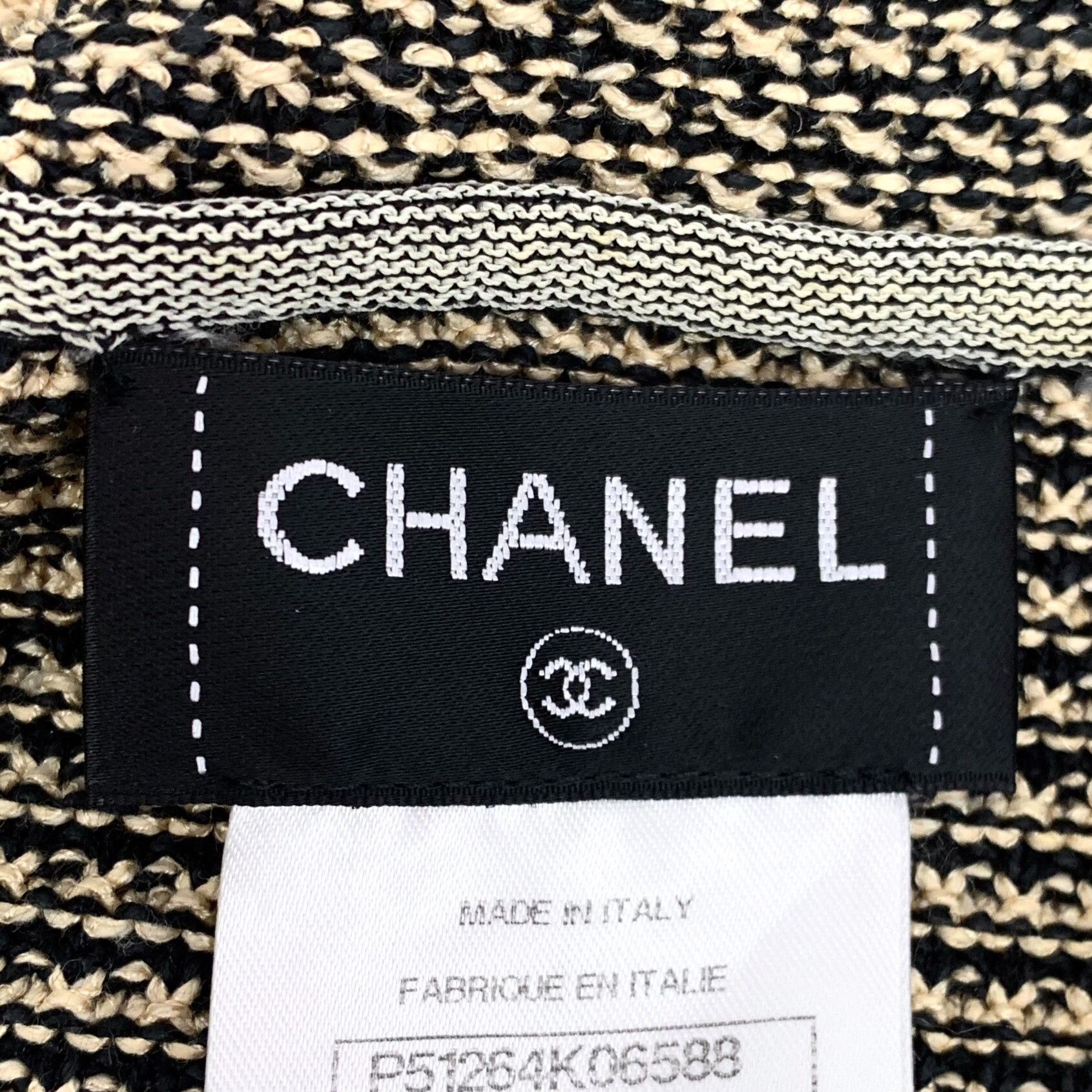 Chanel Chanel Striped Brown Sweater S Women Size S / US 4 / IT 40 - 5 Thumbnail