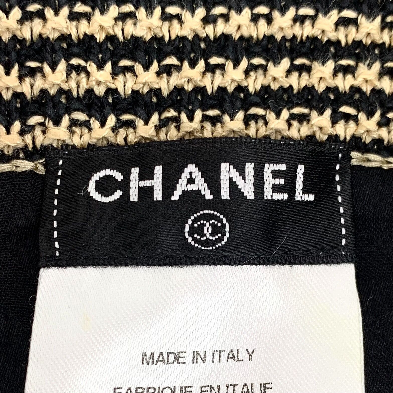 Chanel Chanel Casual Striped Brown Skirt S Women Size 26" / US 2 / IT 38 - 6 Thumbnail