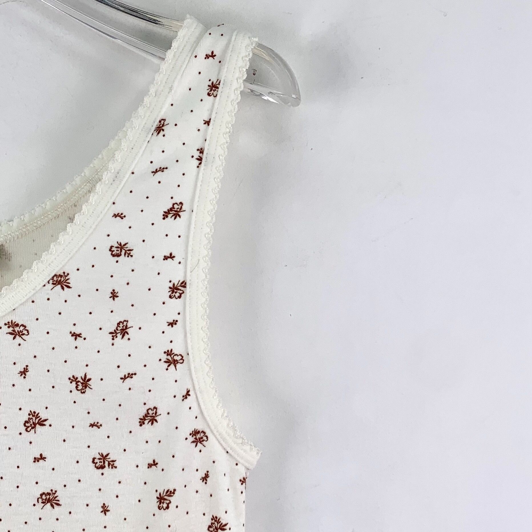 Miu Miu Miu Miu Cotton White Tank Top L Women Size L / US 10 / IT 46 - 3 Thumbnail