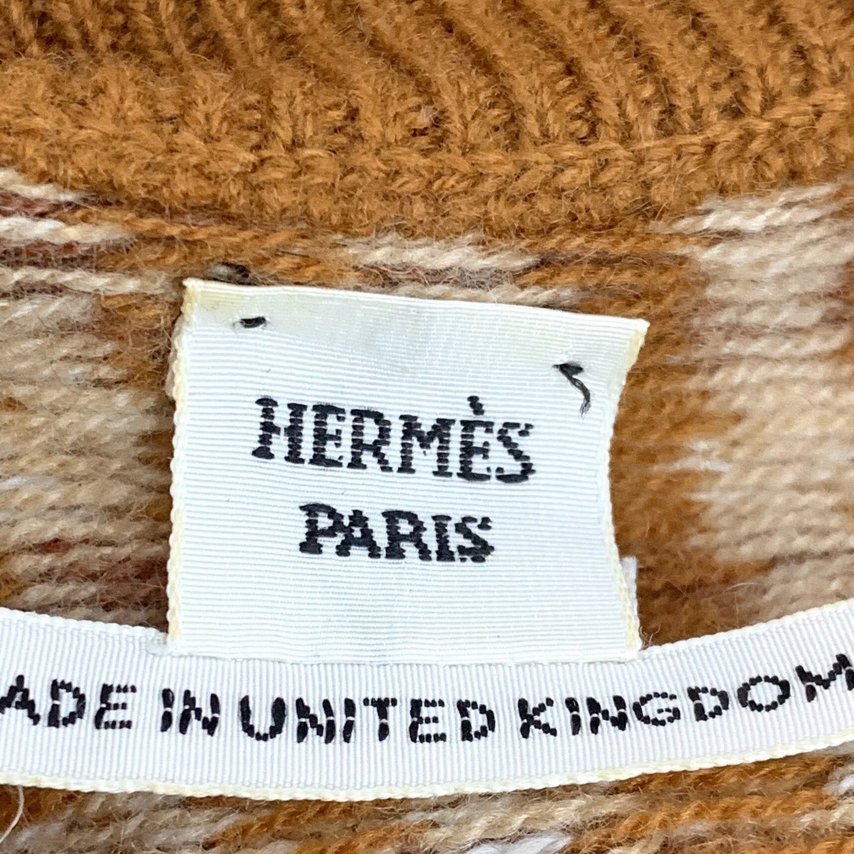 Hermes Hermes Brown Sweater XS Women Size XS / US 0-2 / IT 36-38 - 6 Thumbnail