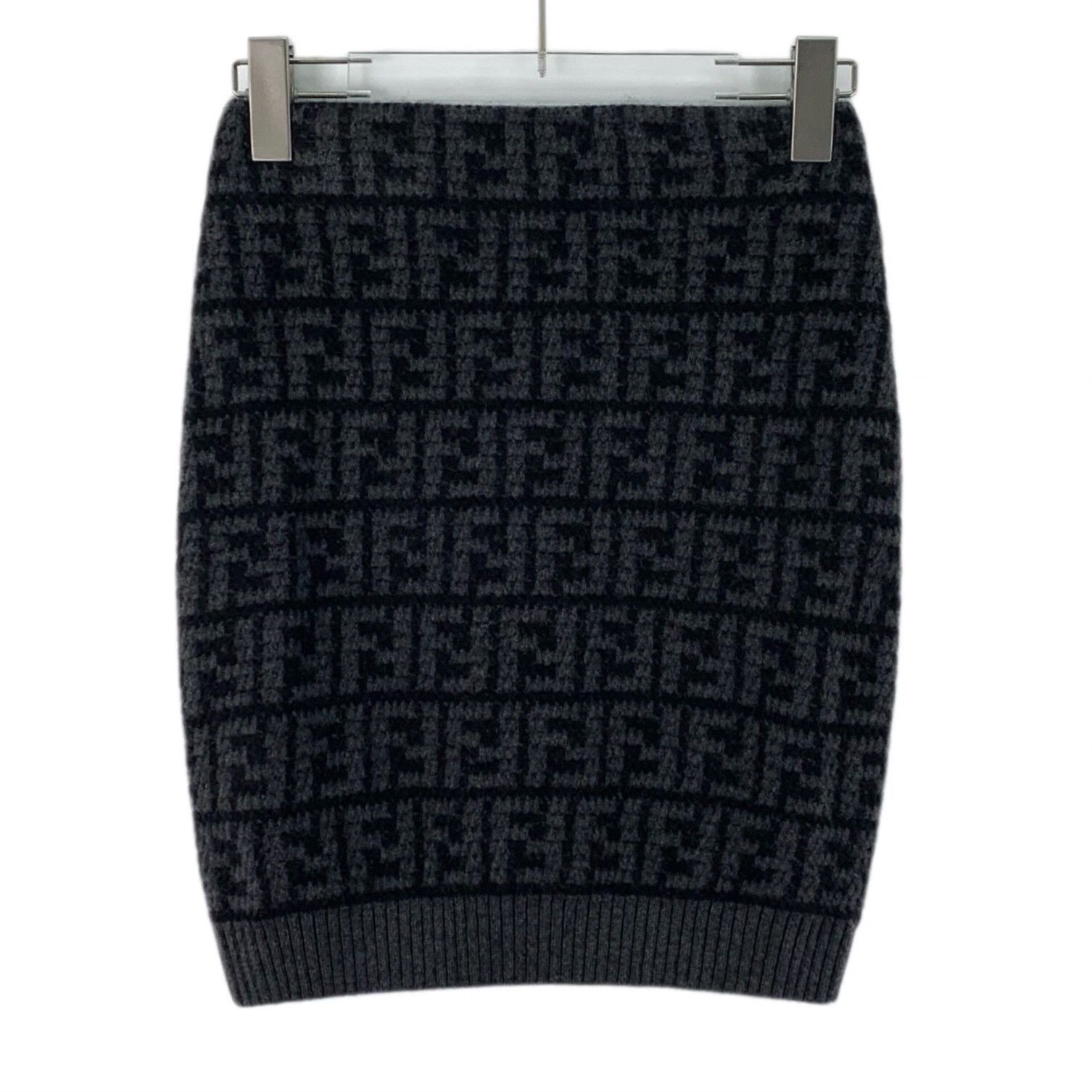 Fendi Fendi Gray Skirt S Women Size 26" / US 2 / IT 38 - 2 Thumbnail