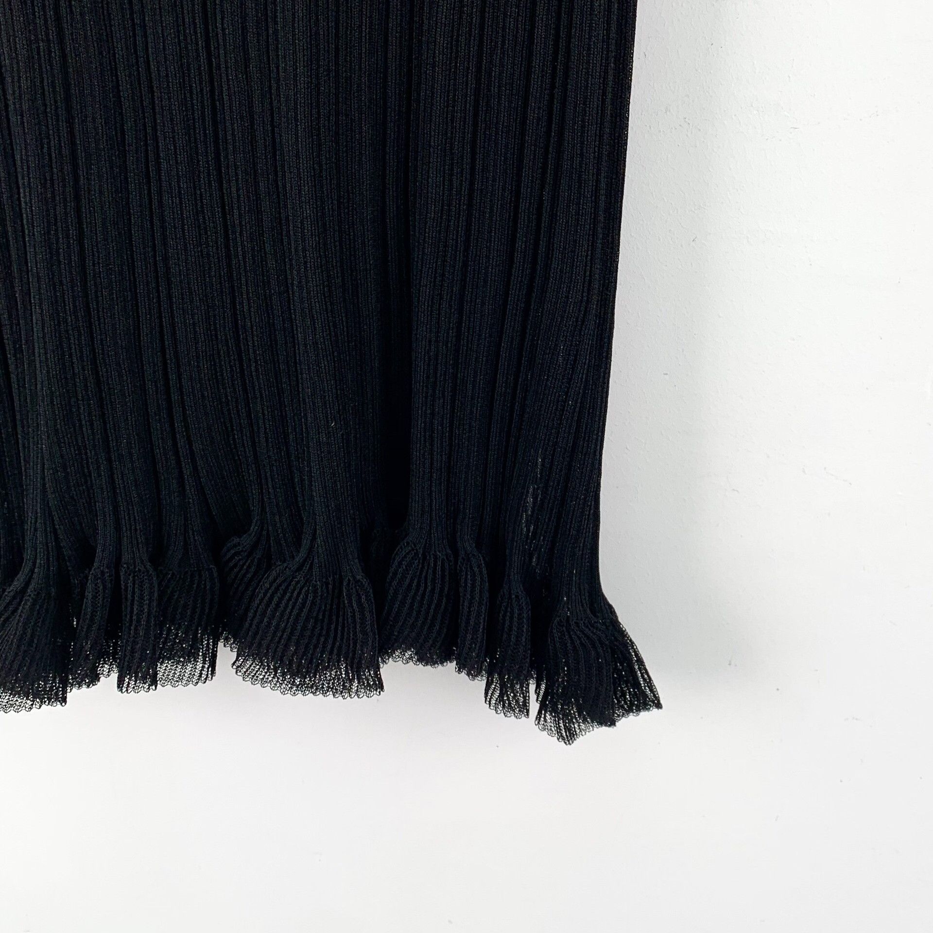 Balenciaga Balenciaga Black Skirt S Women Size 26" / US 2 / IT 38 - 4 Thumbnail