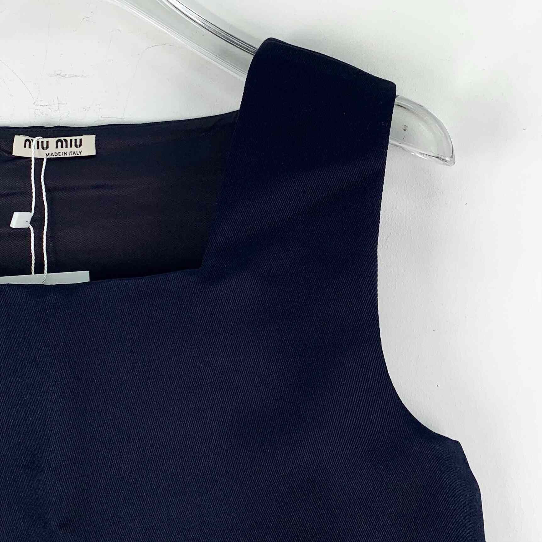Burberry Burberry Blue Tank Top S Women Size S / US 4 / IT 40 - 3 Thumbnail