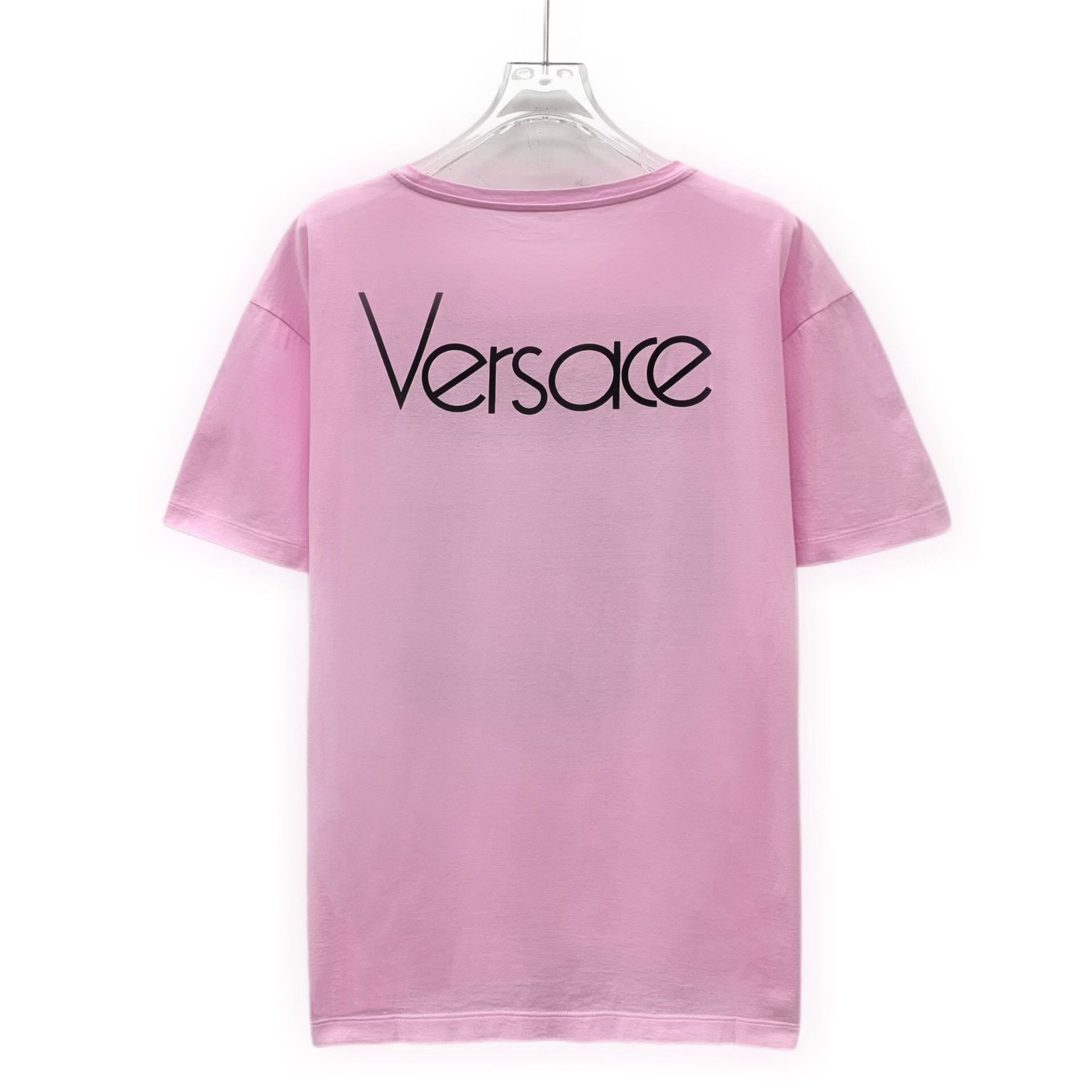Versace Versace Pink T-Shirt L Women Size L / US 10 / IT 46 - 2 Thumbnail