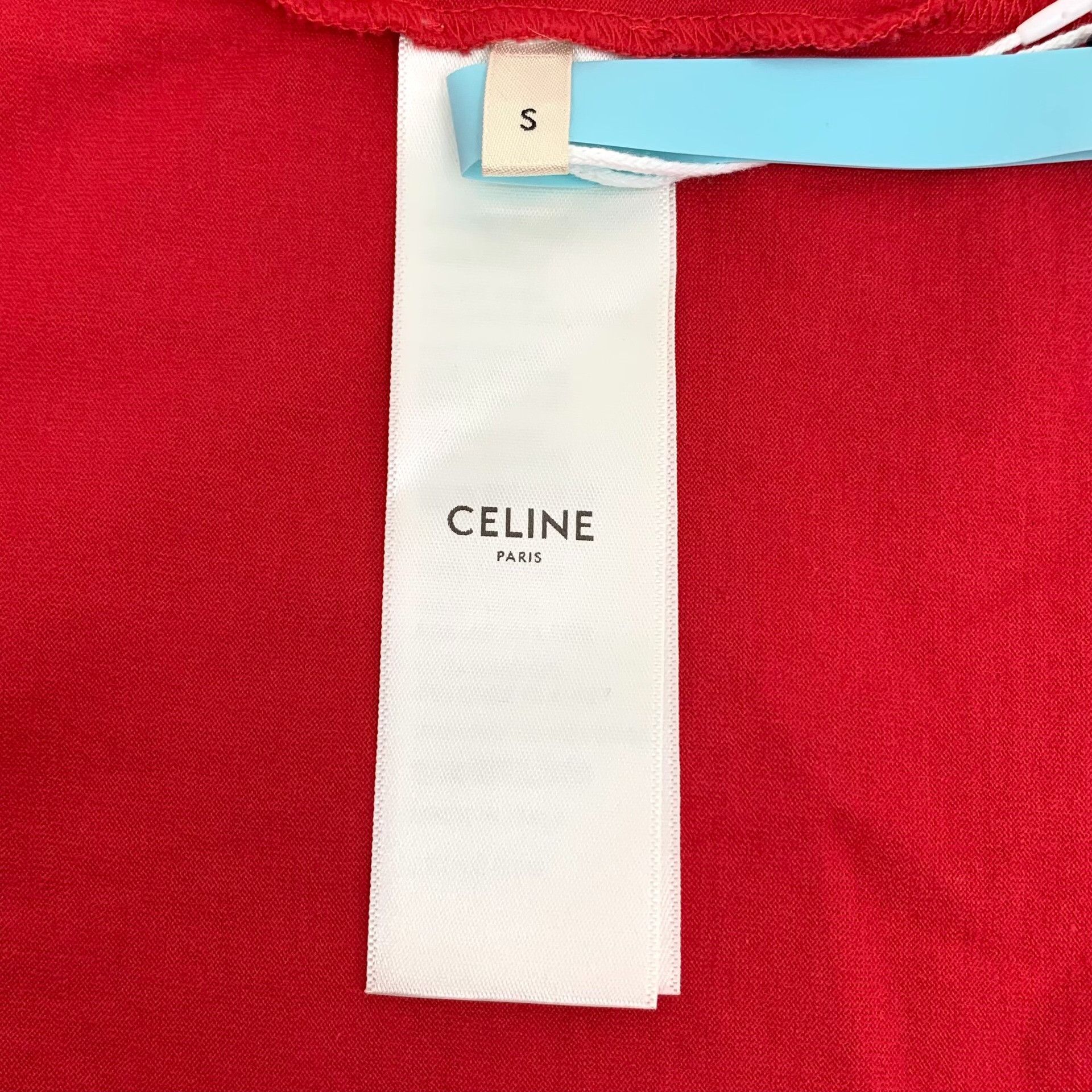 Celine Celine Retro Printed Red T-Shirt S Women Size S / US 4 / IT 40 - 6 Thumbnail